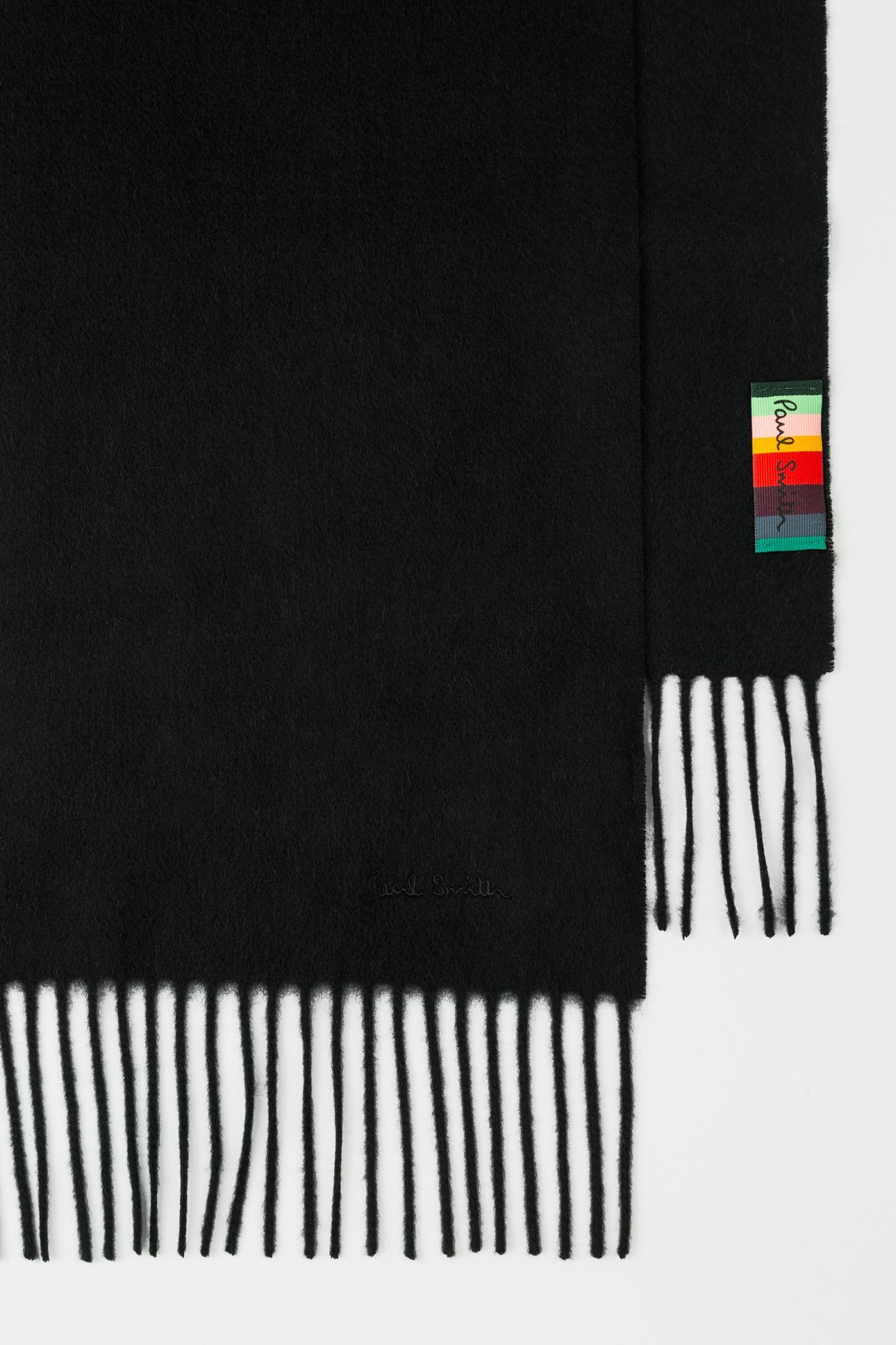 SCARF CASHMERE BLACK 2
