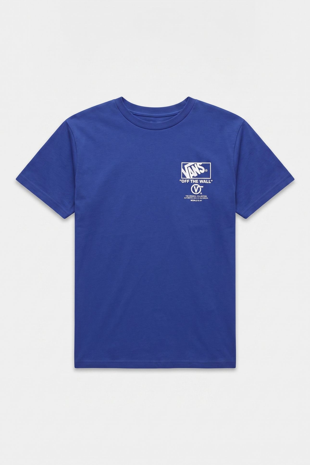 STACKED HI SS TEE BLUE 3