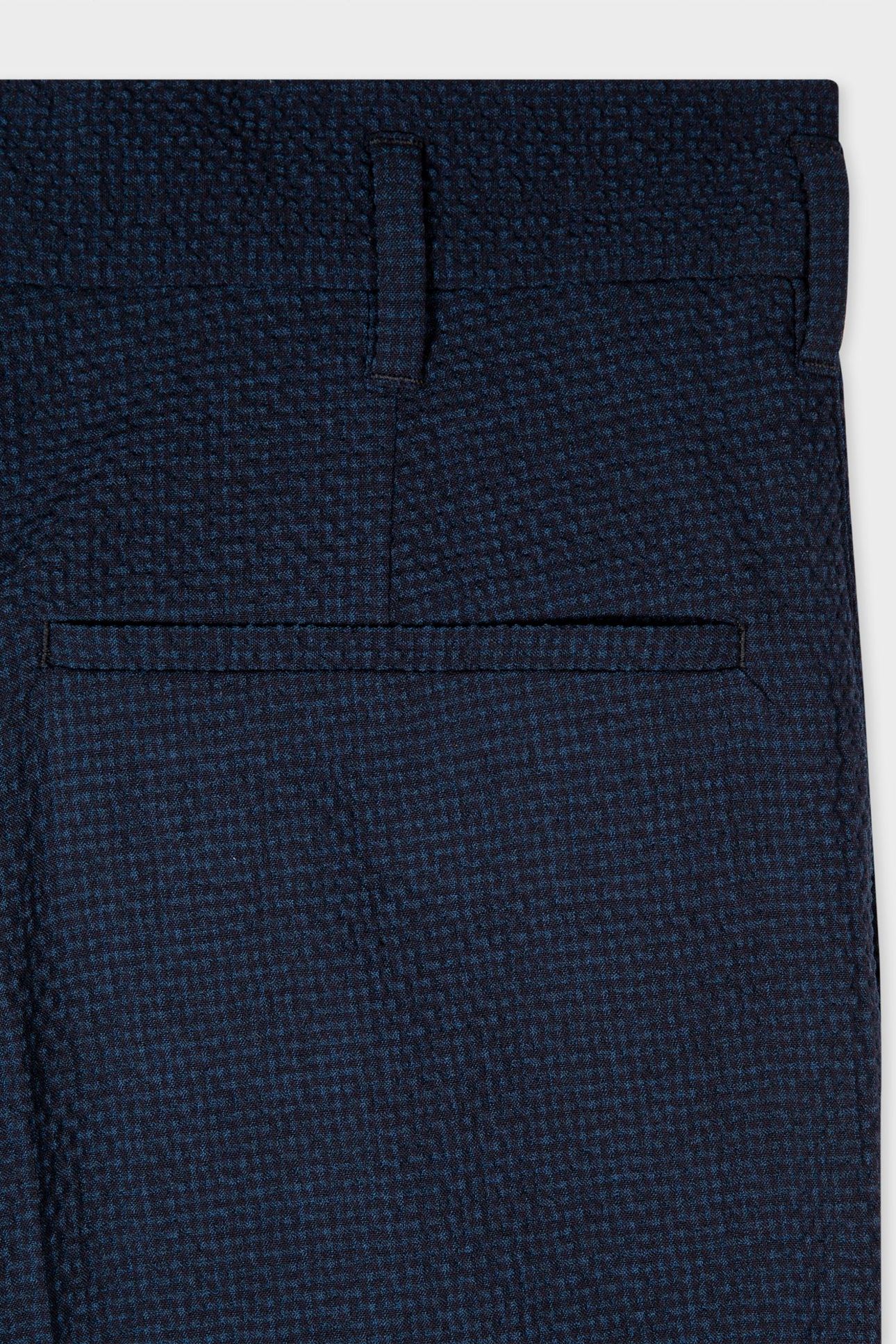 GENTS PLEATED TROUSER VERY DARK NAVY 5