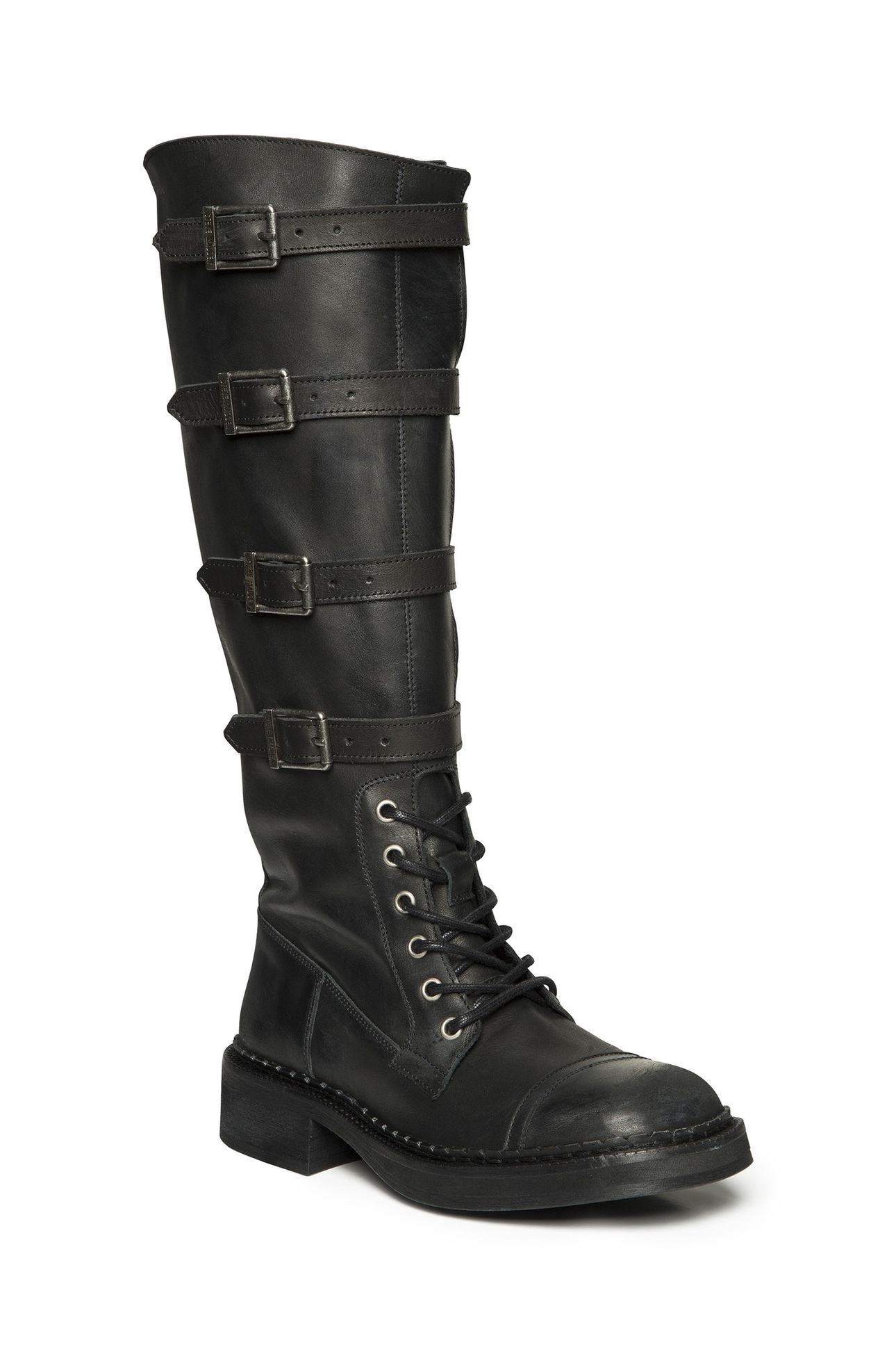 ROX BOOTS BLACK LEATHER 2