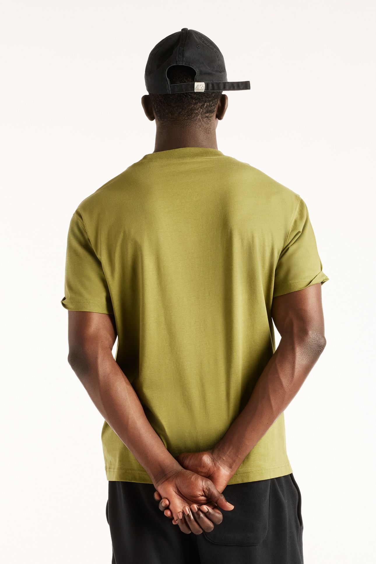 SPORT ESSENTIALS COTTON T-SHIRT SPORT GREEN 2