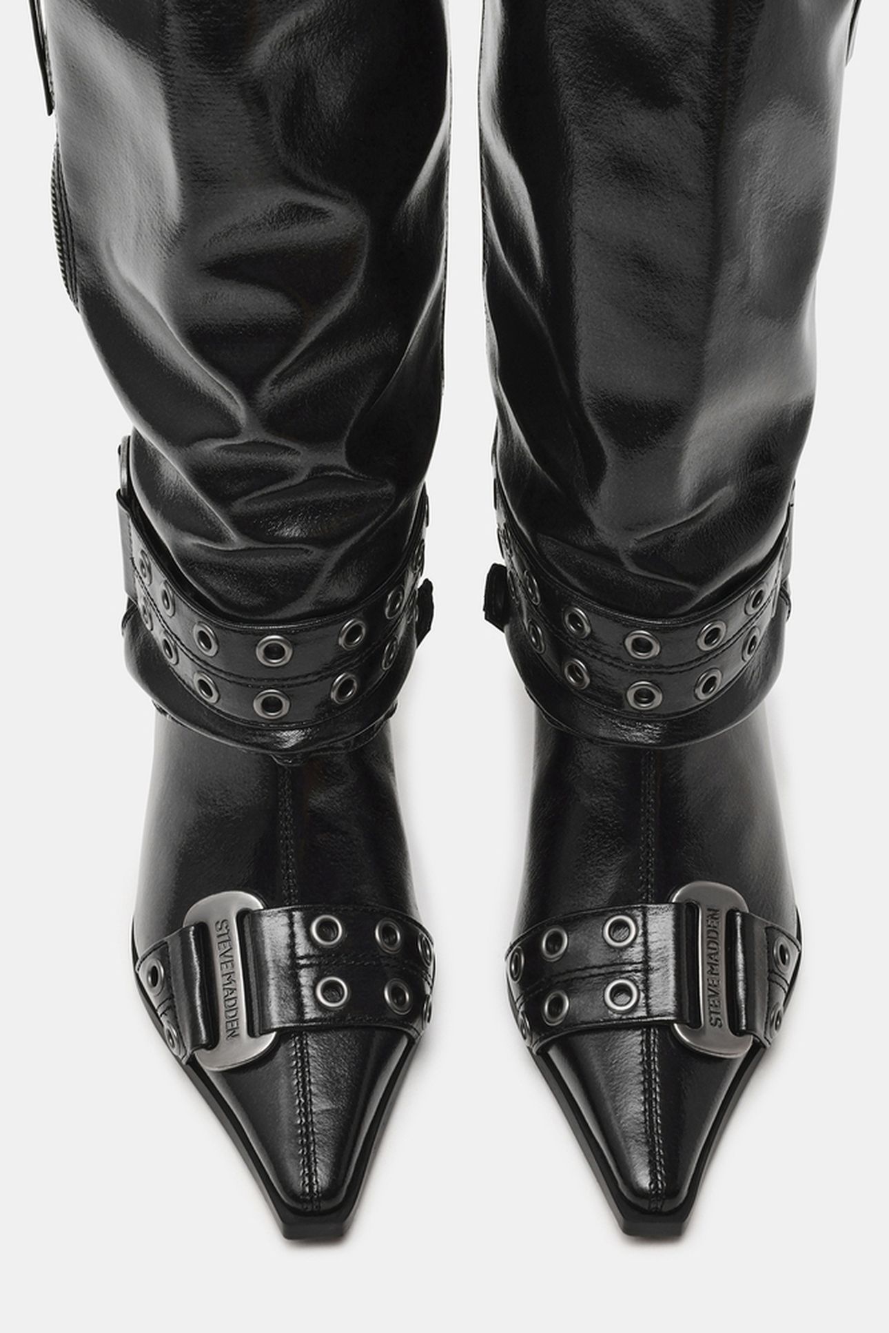 SHOWCASER BOOTS BLACK CRINKLE 5