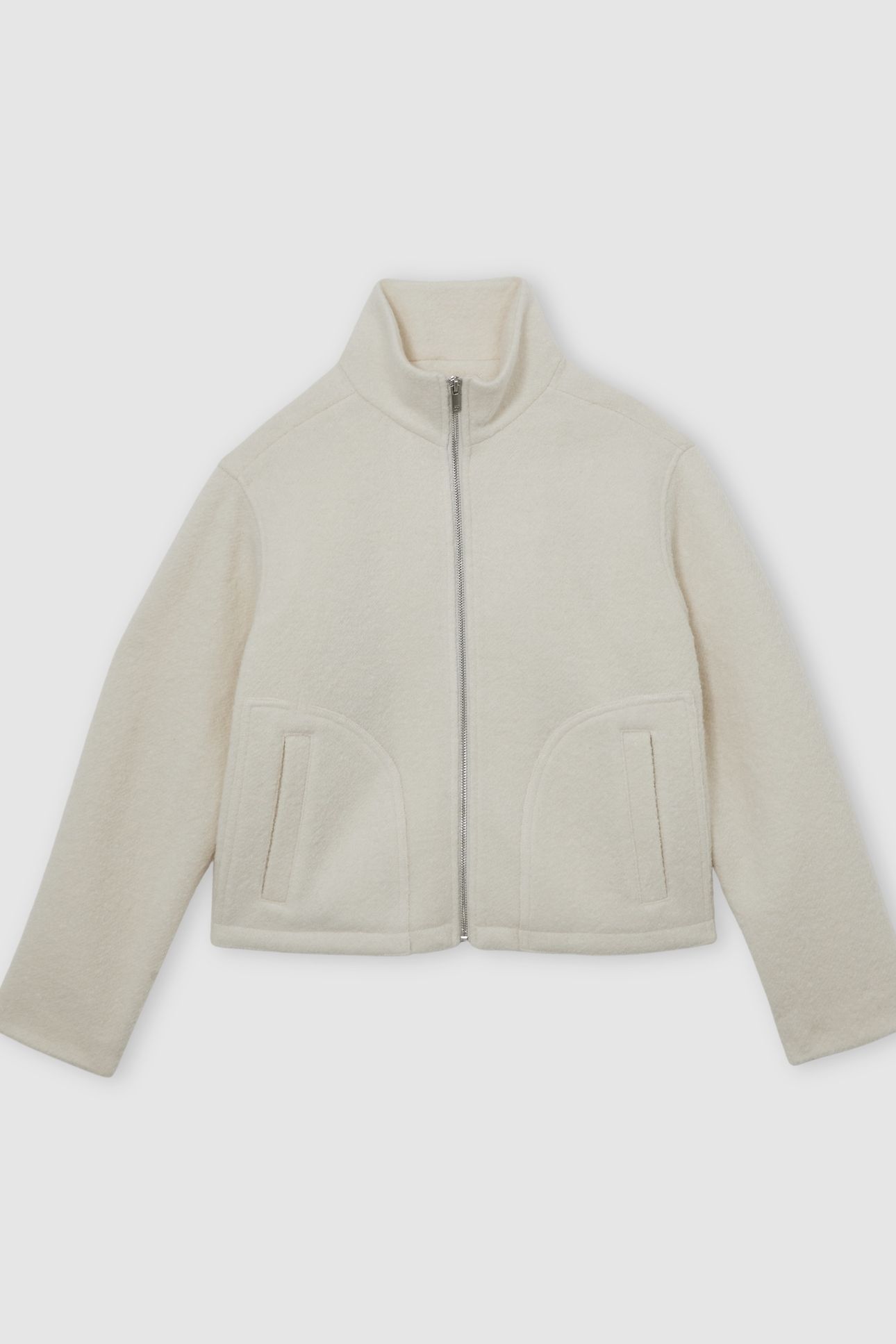 KNITTED JACKET CREAM 4