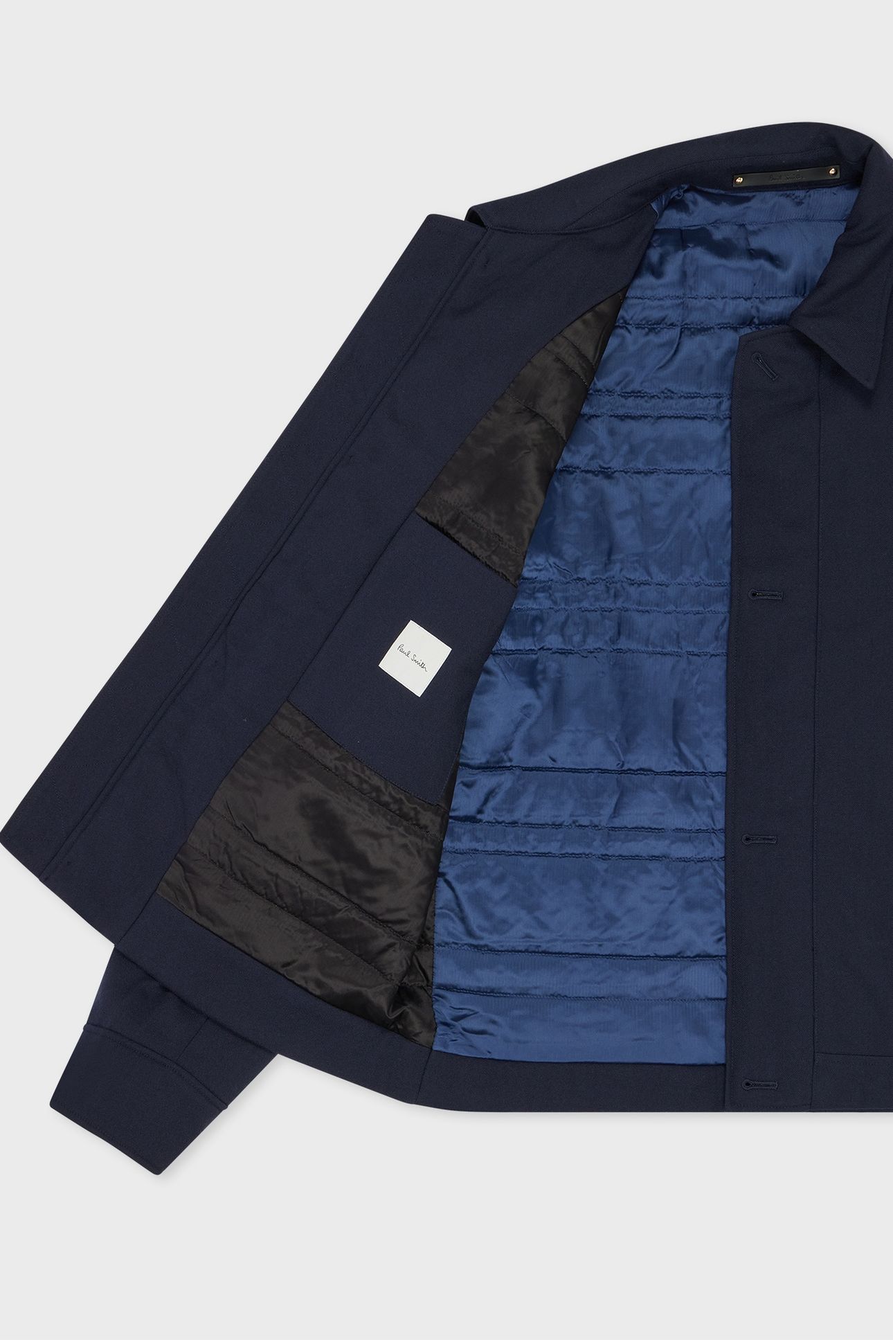 MENS WADDED HARRINGTON JKT VERY DARK NAVY 6