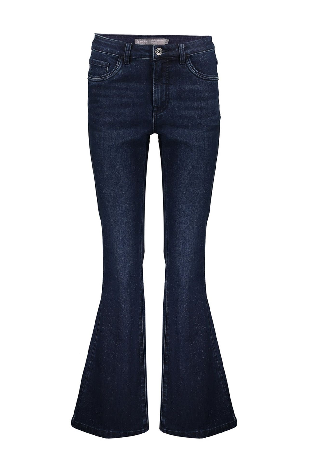 JEANS FLAIR BLUE DENIM LUREX 1