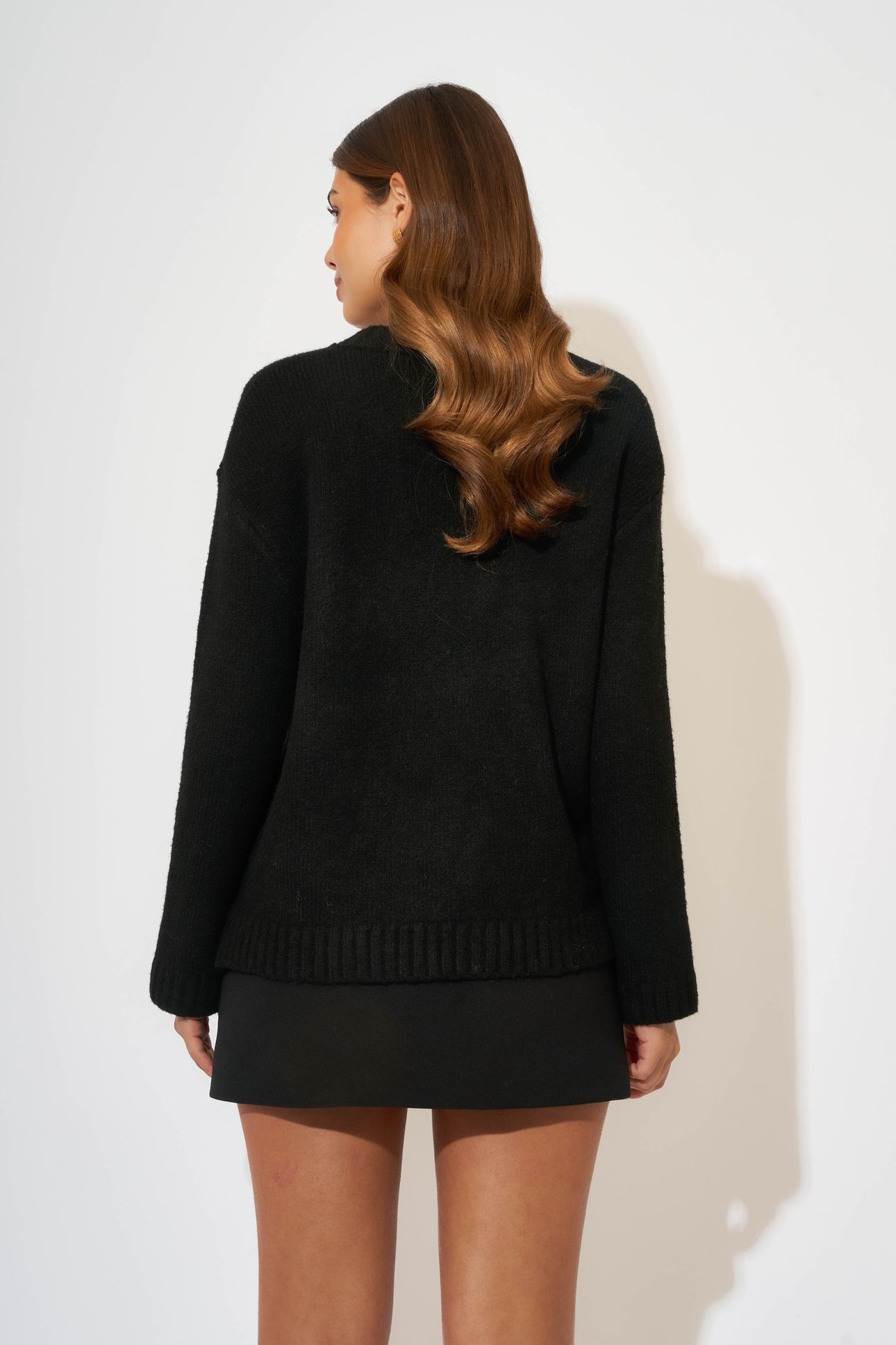 KNITTED JUMPER BLACK 3