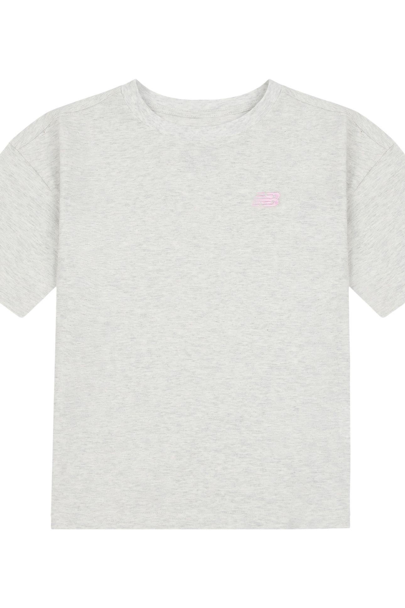 GRADE GIRLS SMALL LOGO JERSEY T-SHIRT ASH 5