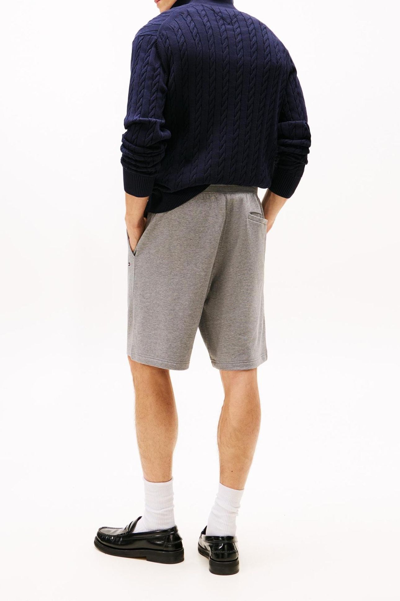 ESSENTIAL TERRY SWEATER MEDIUM GREY HEATHER 4
