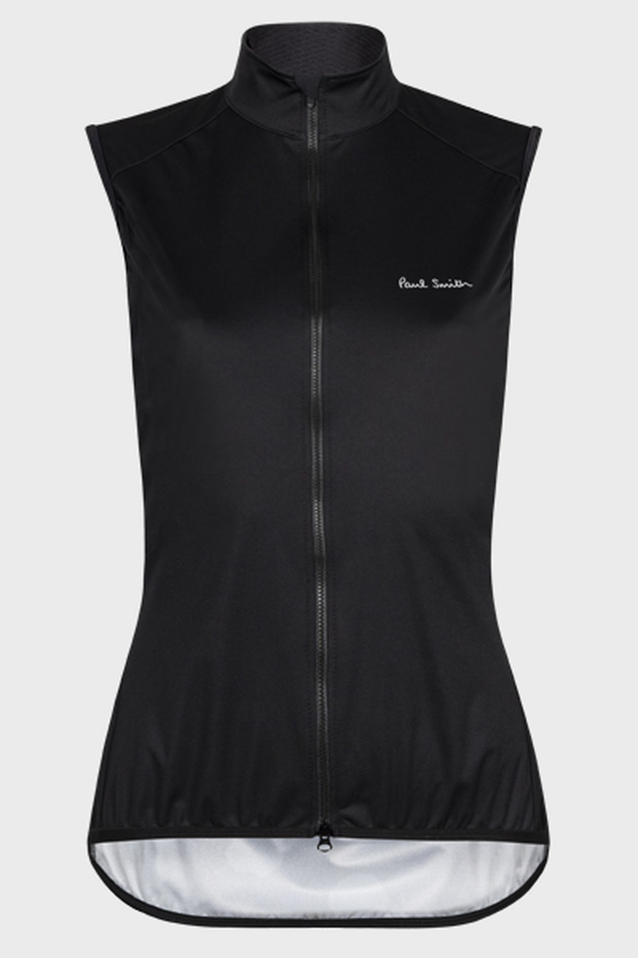 WOMENS CYCLE GILET POLKA BLACK 1
