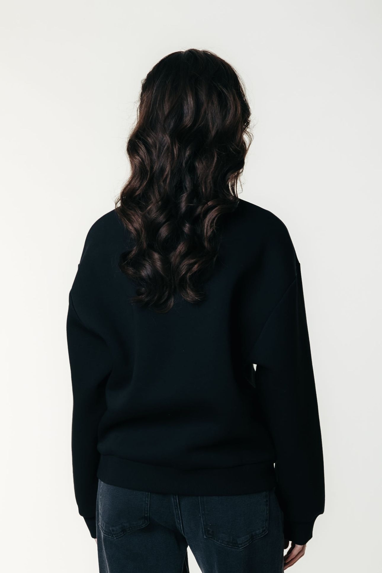 CR VARSITY RELAXED SWEAT BLACK 3
