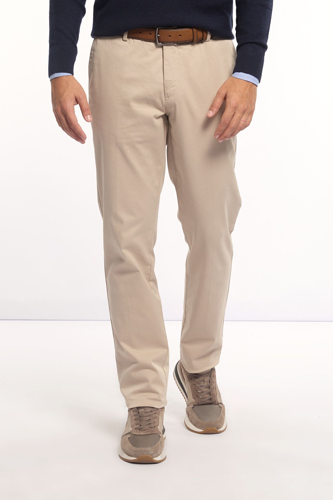 BASIC CHINO STRETCH BEIGE 1