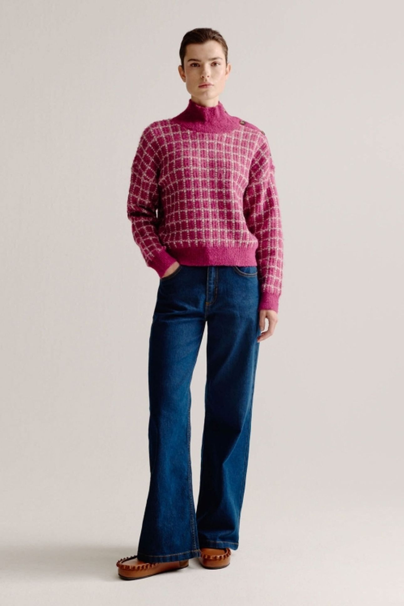 LIV SWEATER BORDEAUX 2