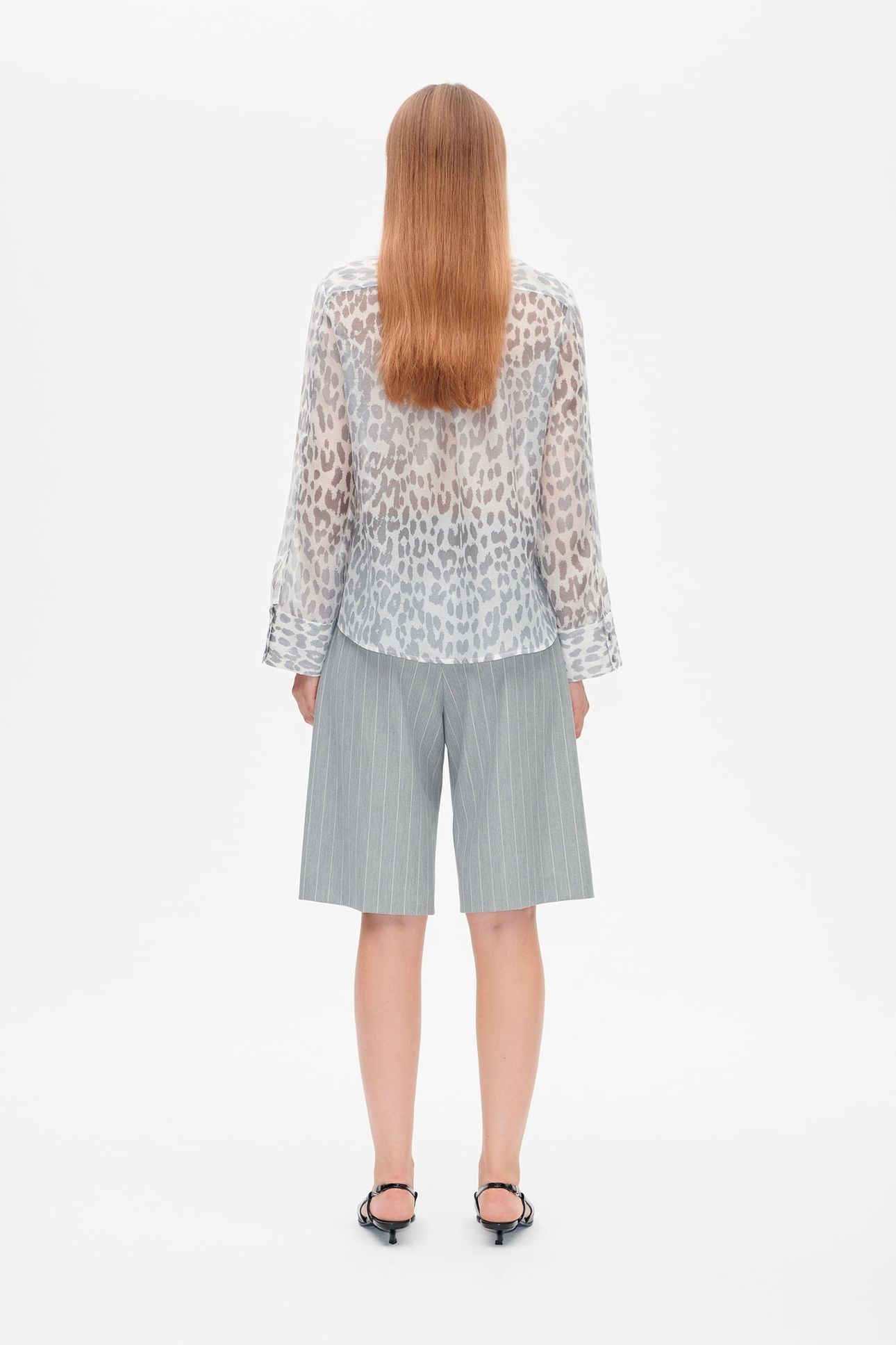 MIRANDA SHIRT GREY OFFICE LEOPARD 3