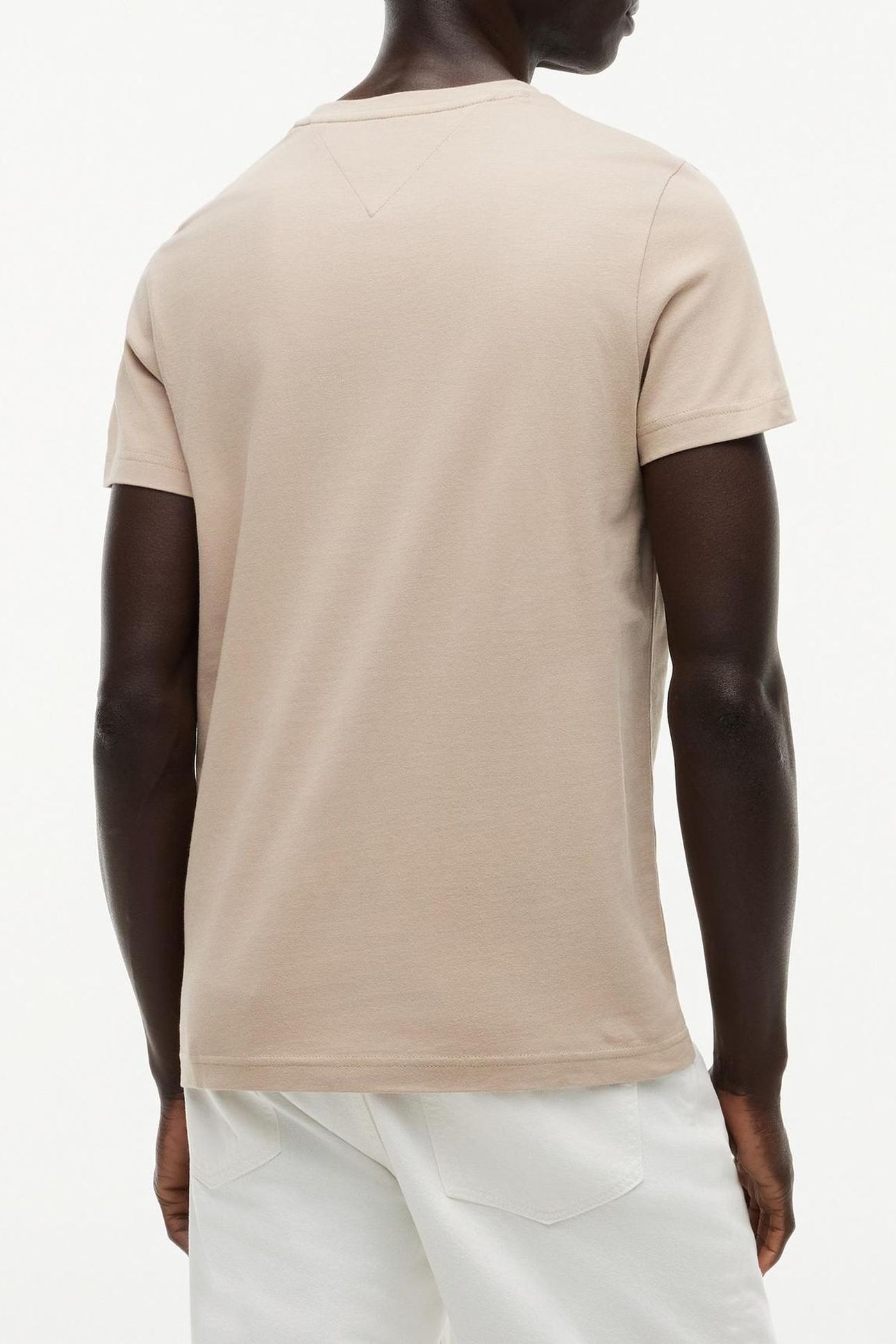 TOMMY LOGO TEE BATIQUE KHAKI 3