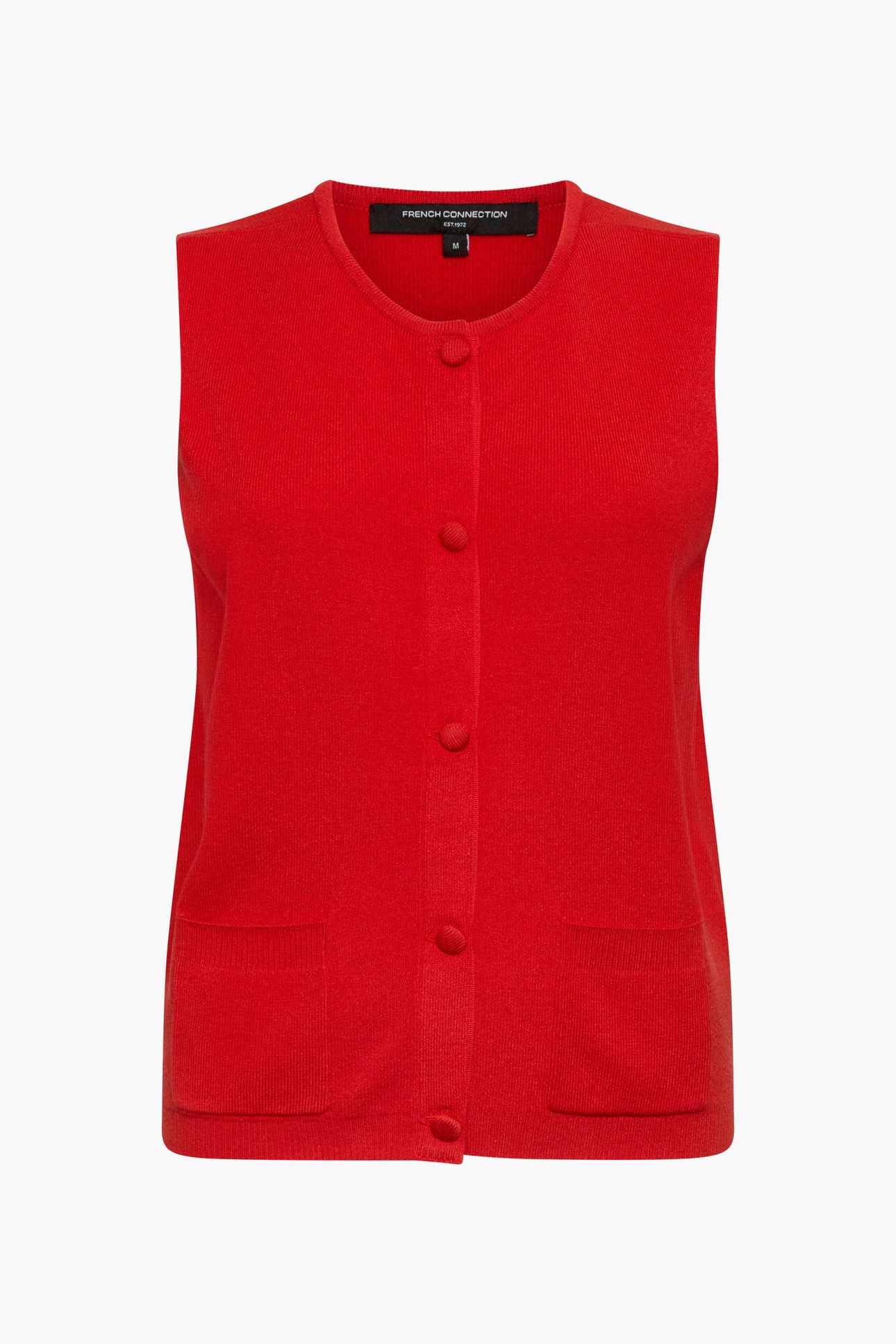 COSYSOFT KNIT VEST MARS RED 3