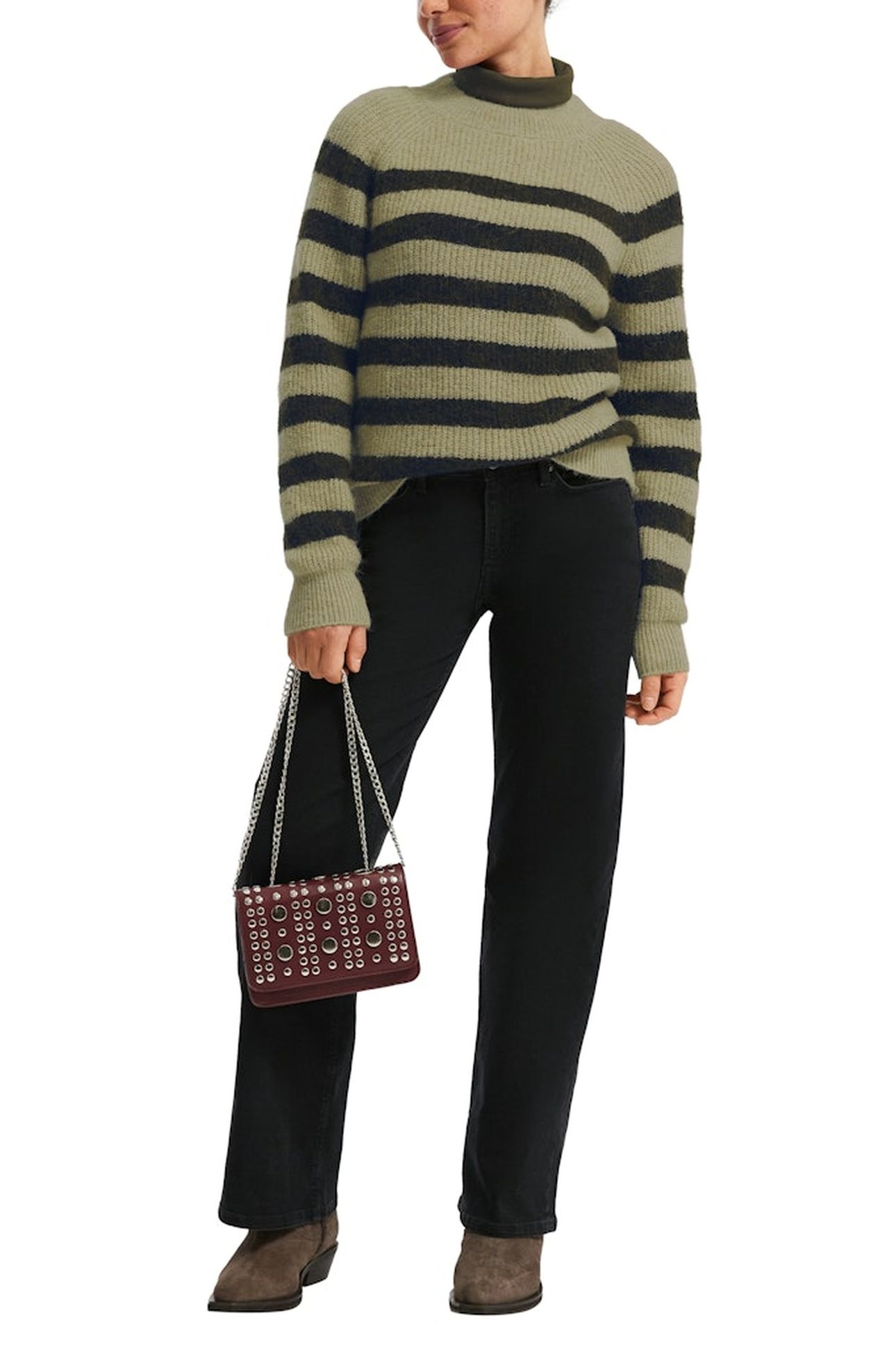 S.OLIVER-QS PULLOVER GREEN 4