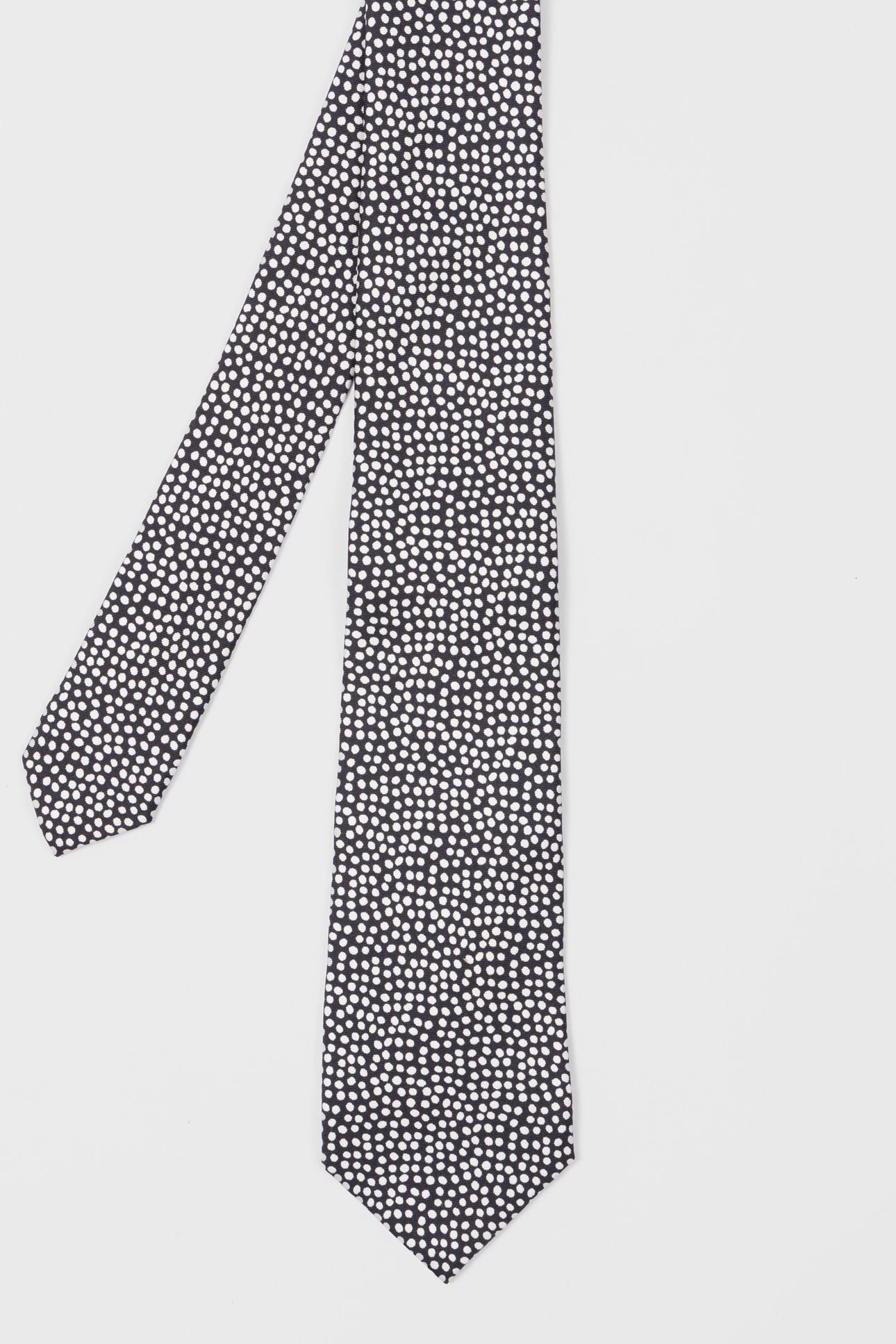 MEN TIE POLKA DOT BLACK 5