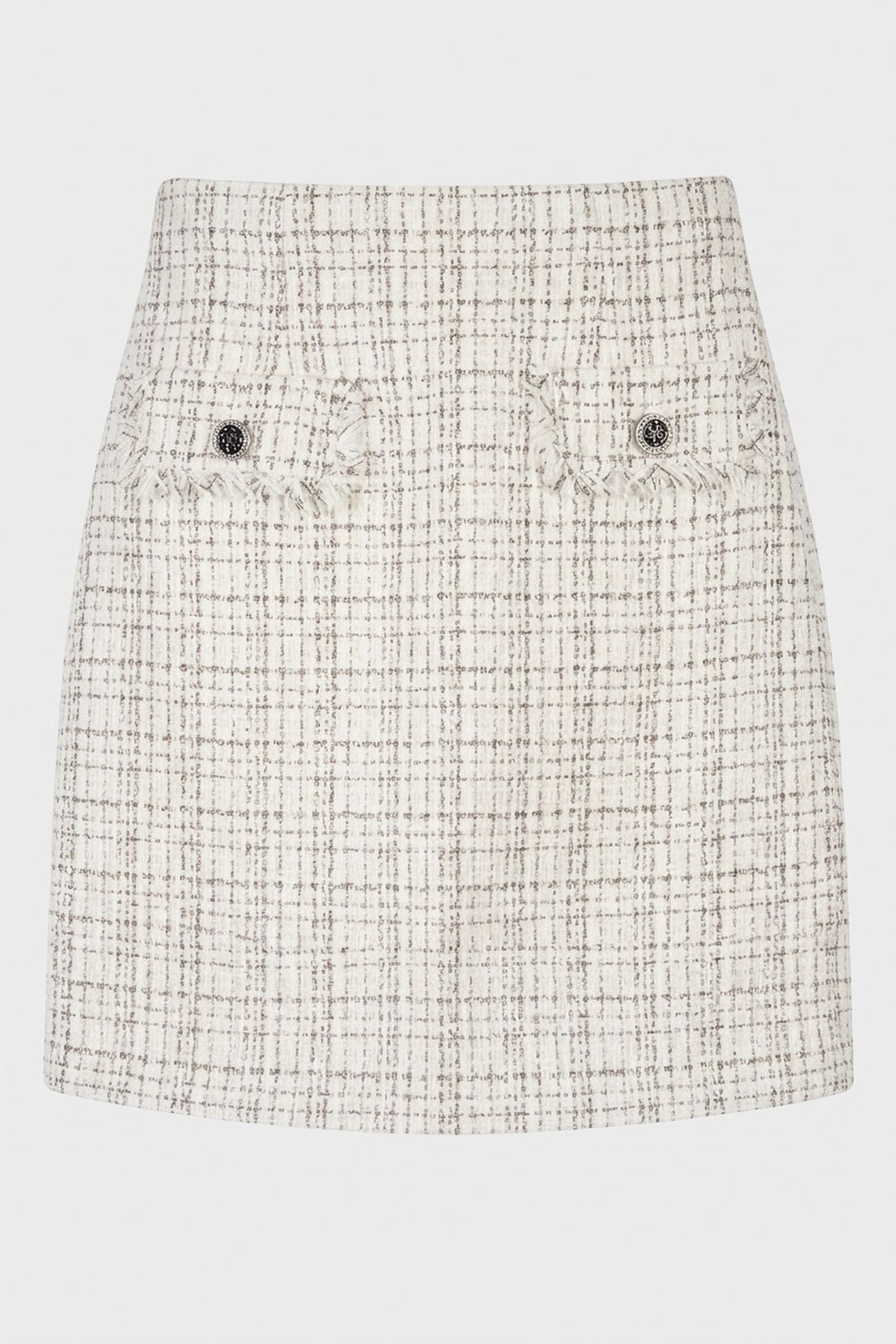 ANNAMARIA MINI TWEED WHITE AND BLACK TWEE 3