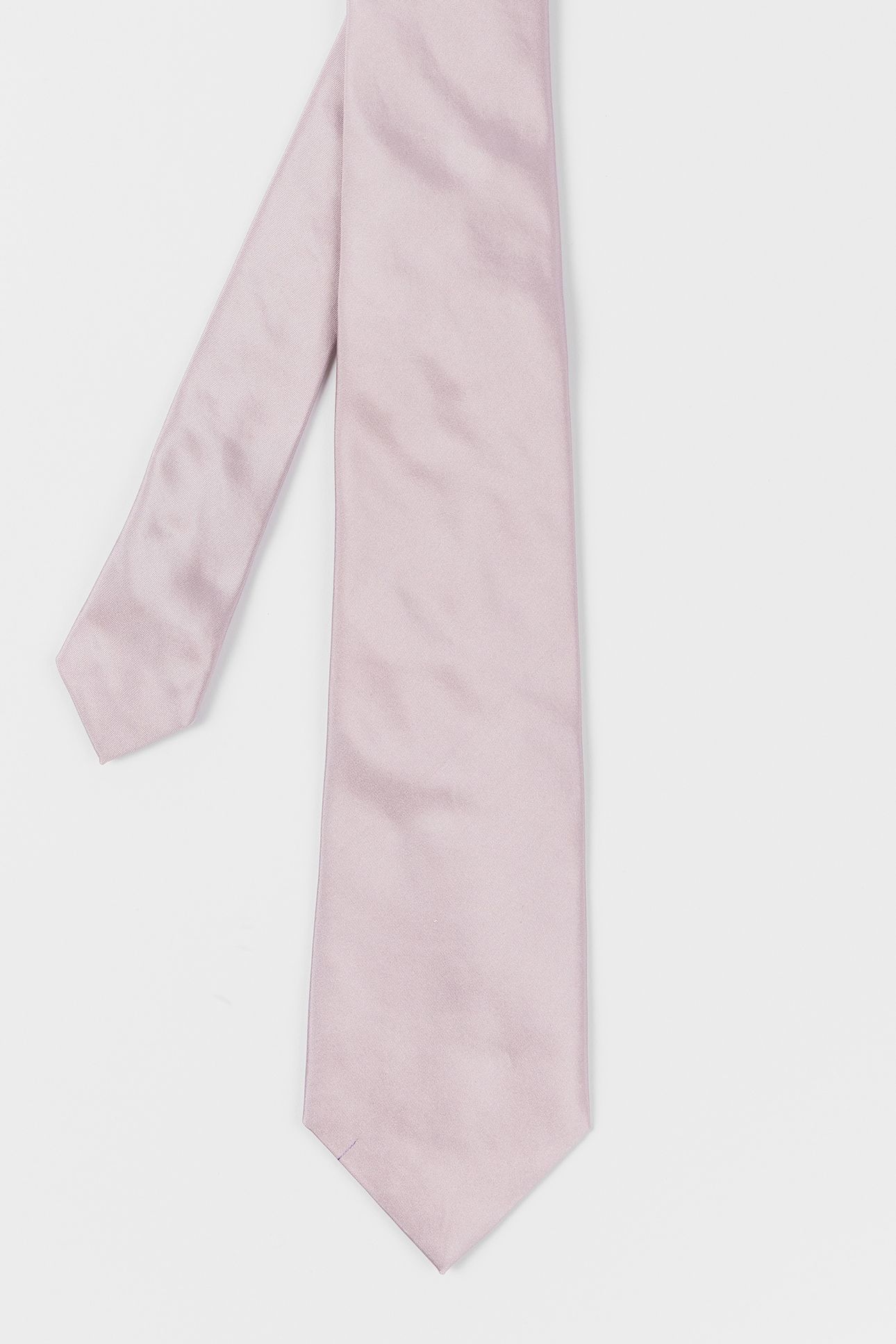 MEN TIE PLAIN SILK NEW PINK 4