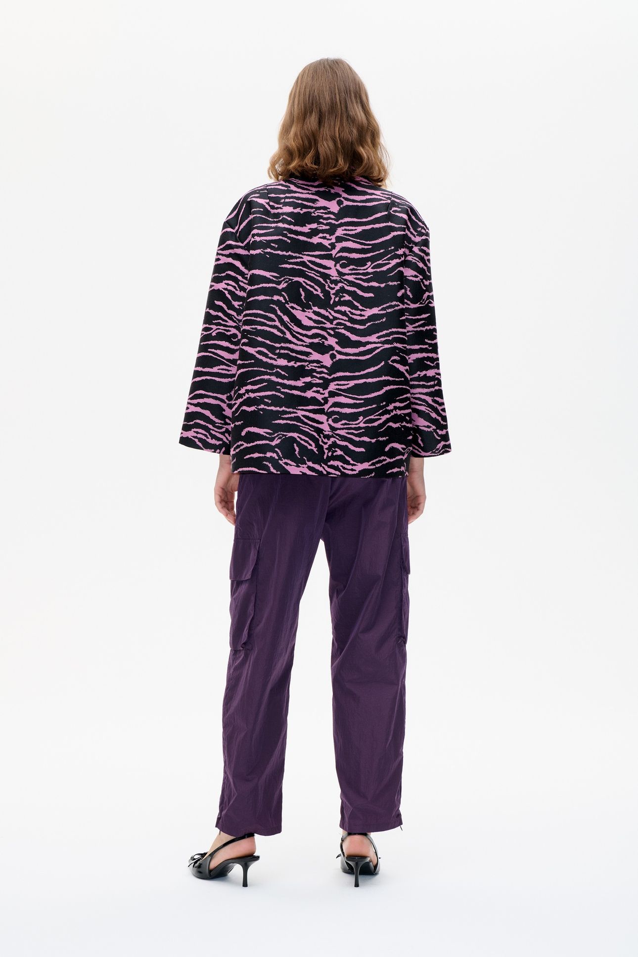 BETINA JACKET MAUVE ORCHID ZEBRA 3