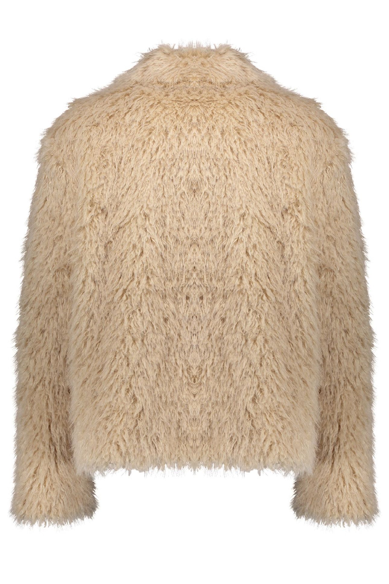 JACKET HAIRY LIGHT SAND 2