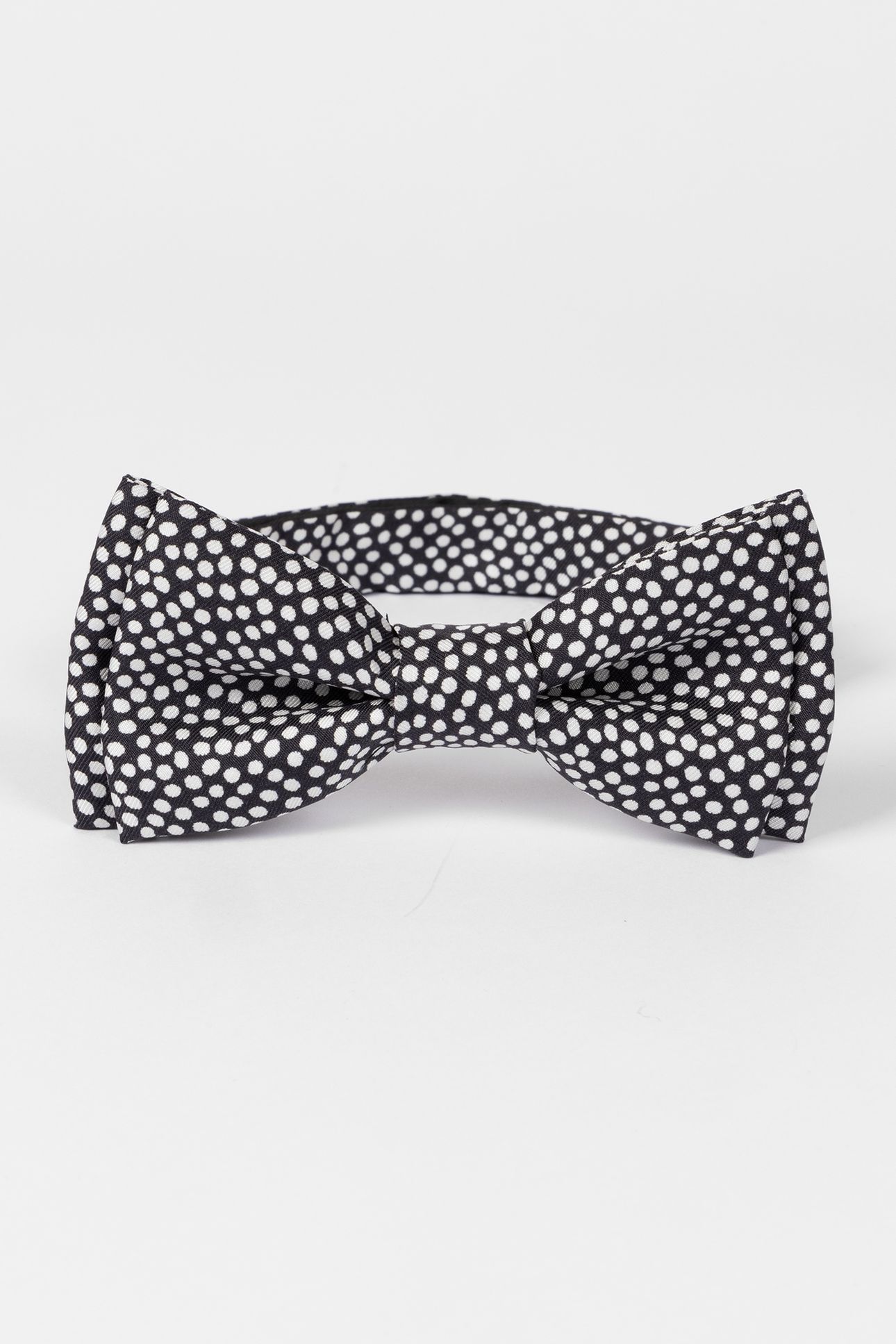 MEN BOWTIE POLKA DOT BLACK 2