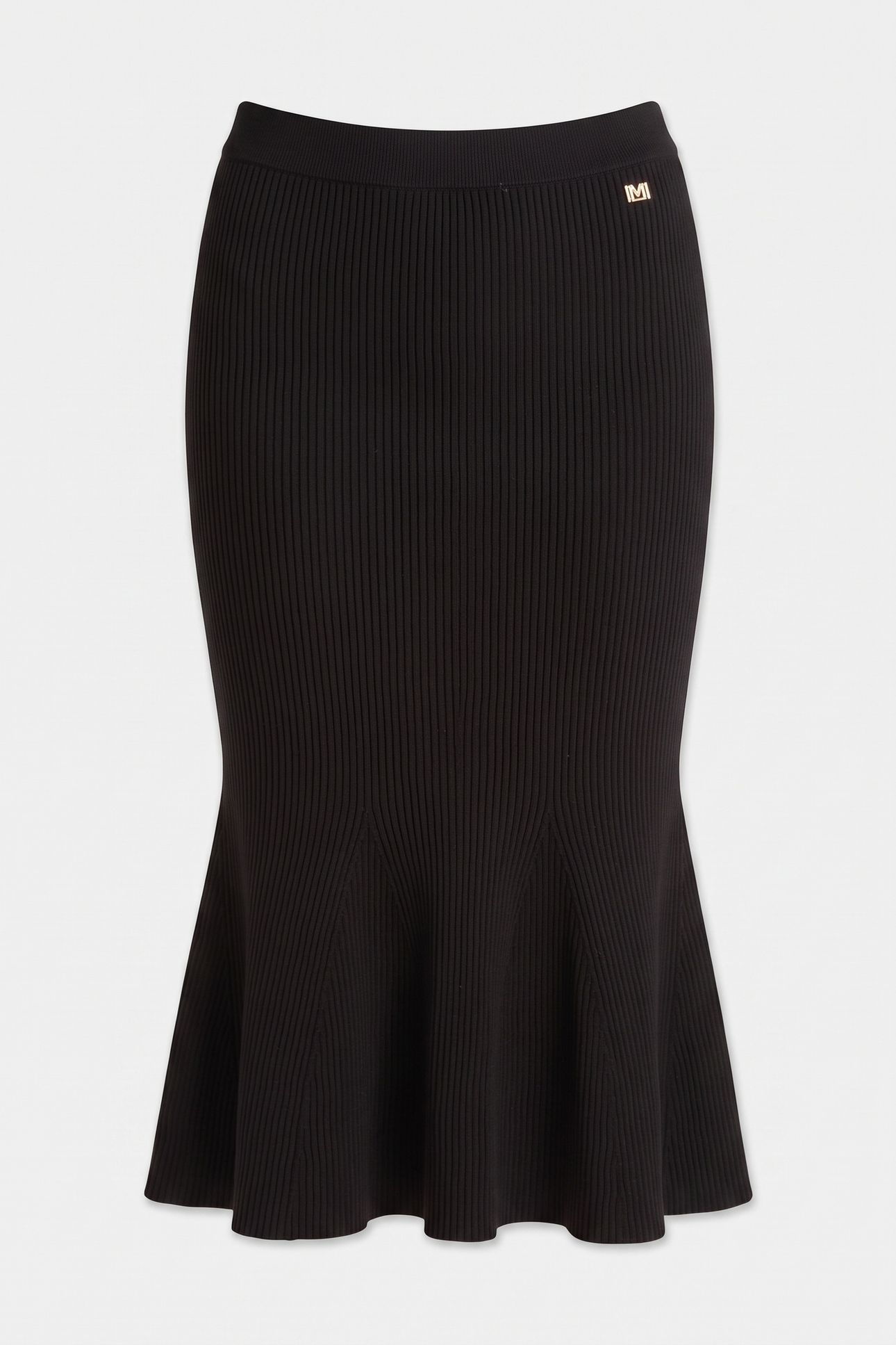 AGATHE FLARE SKIRT S JET BLACK A996 3