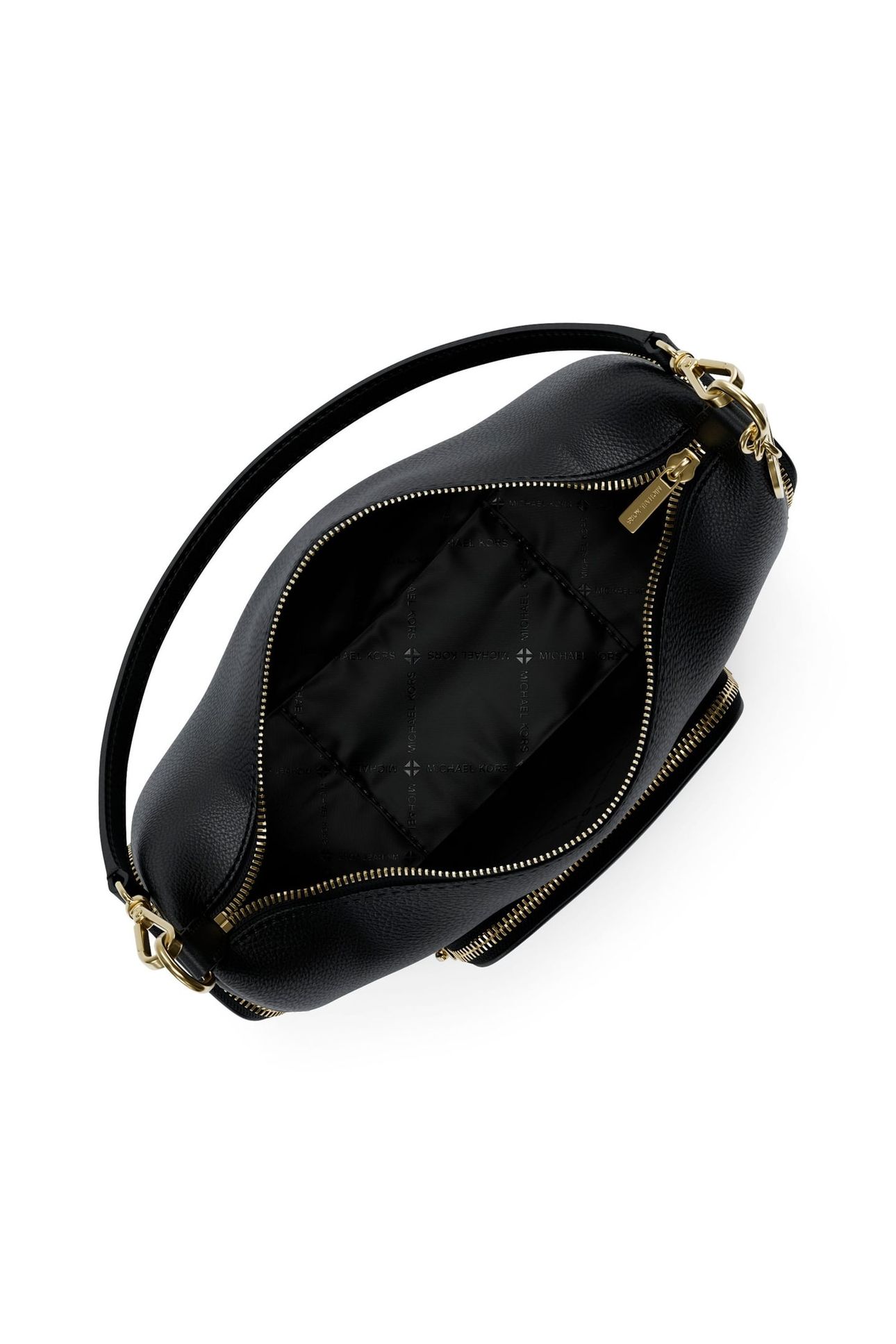 MEDIUM CONVERTIBLE POCKET SHOULDER BAG BLACK 5