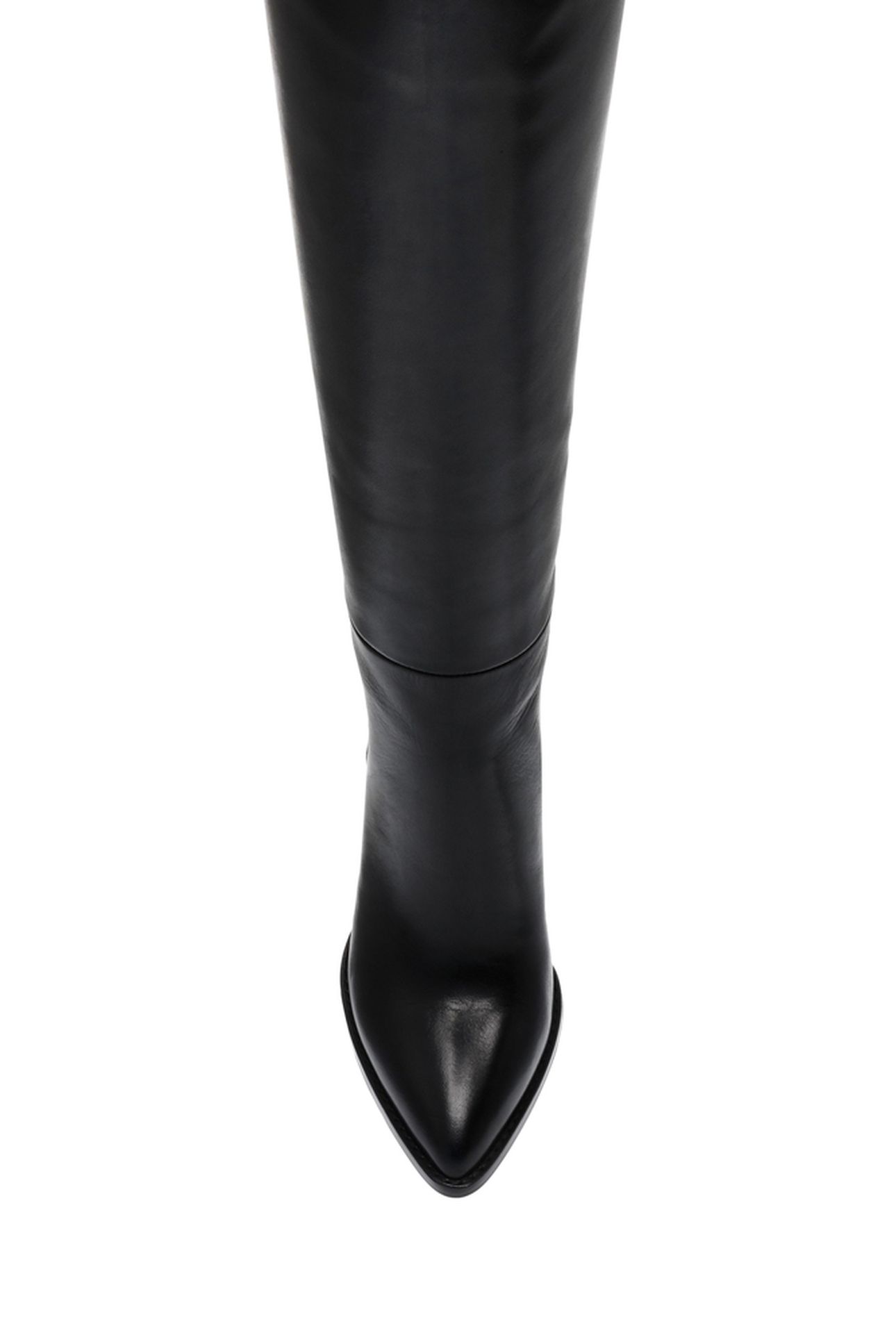 BIXBY BOOTS BLACK LEATHER 6