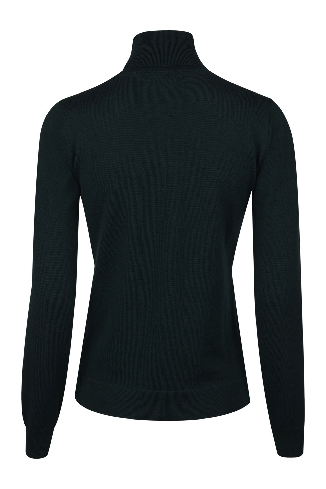 SILJA KNIT ROLLNECK DARK GREEN 2