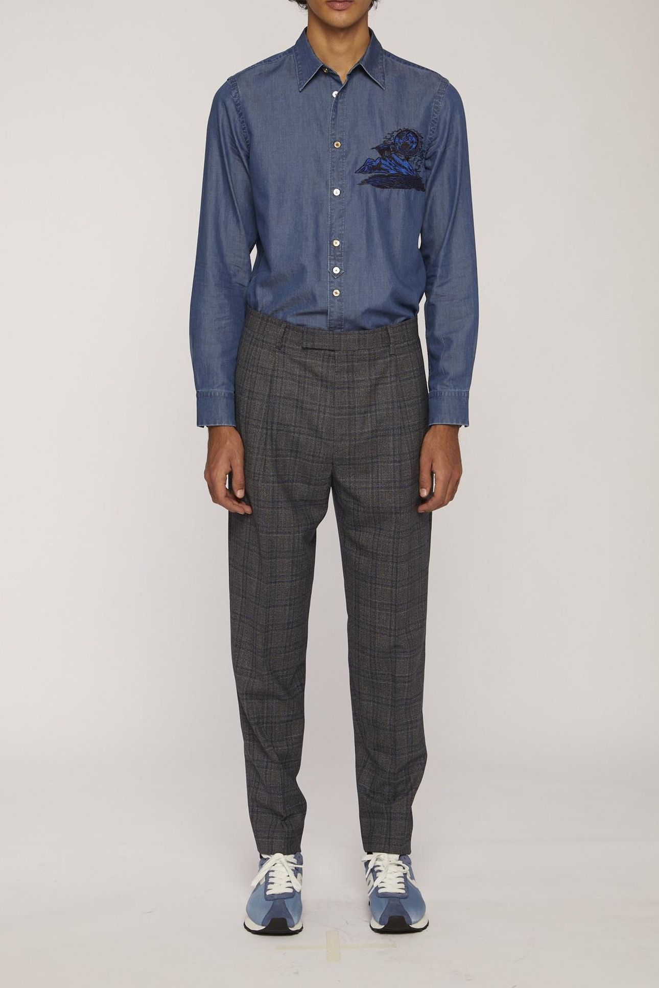 GENTS FORMAL TROUSER NAVY 3