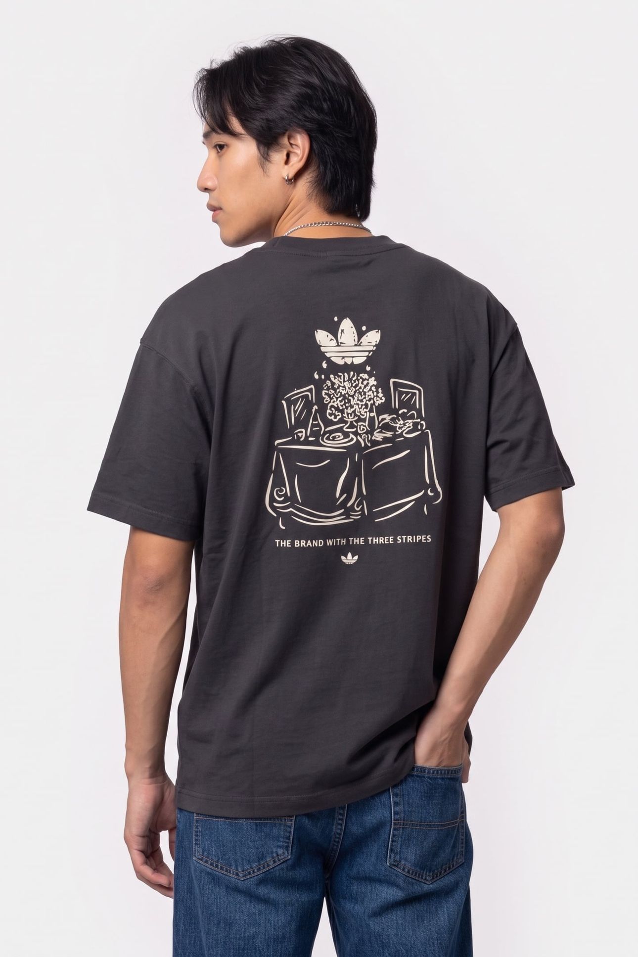 UNISEX ORIGINALS SUPPER CLUB GRAPHIC TEE CARBON 4