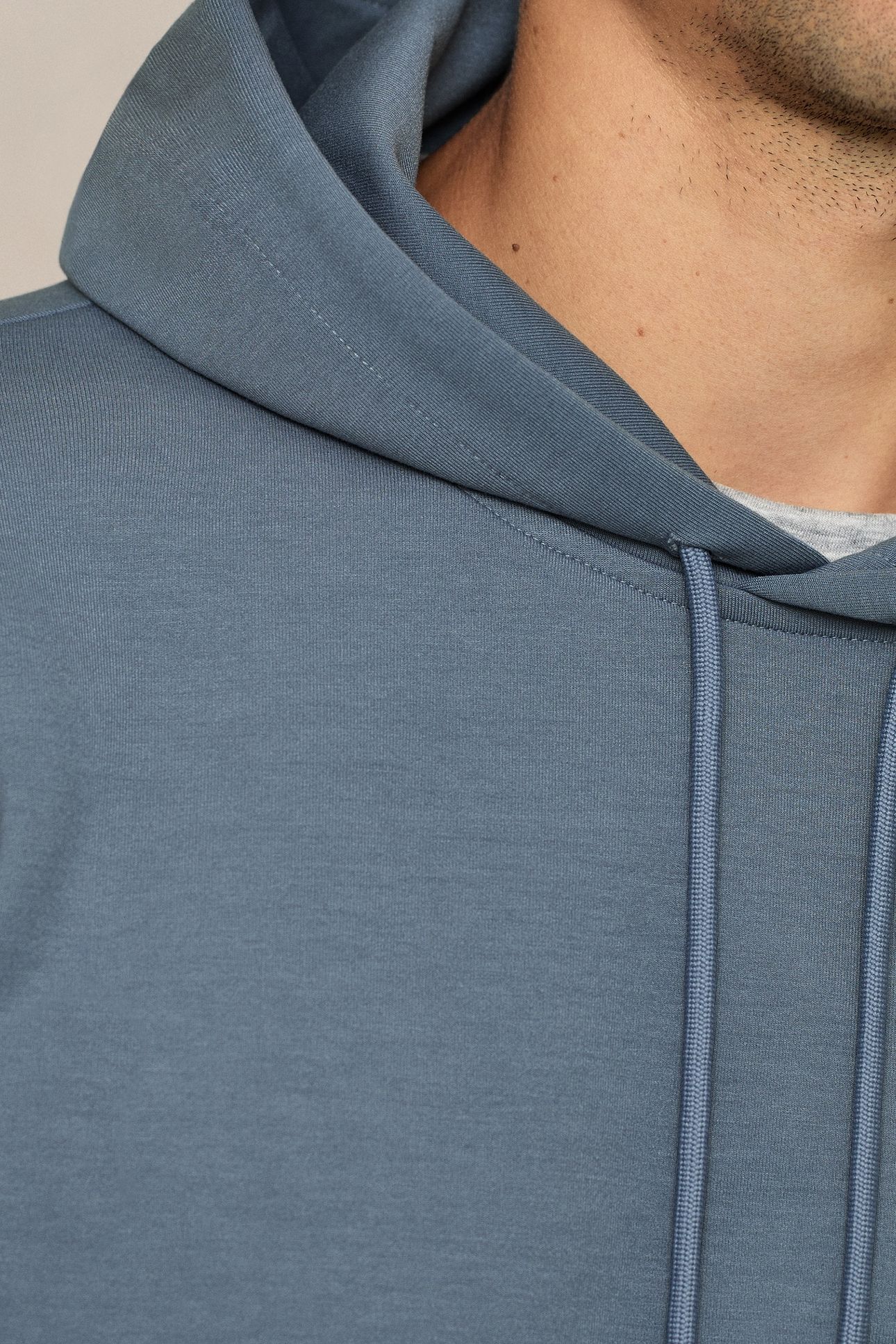 LS INTERLOCK HOODY AIRFORCE BLUE 4