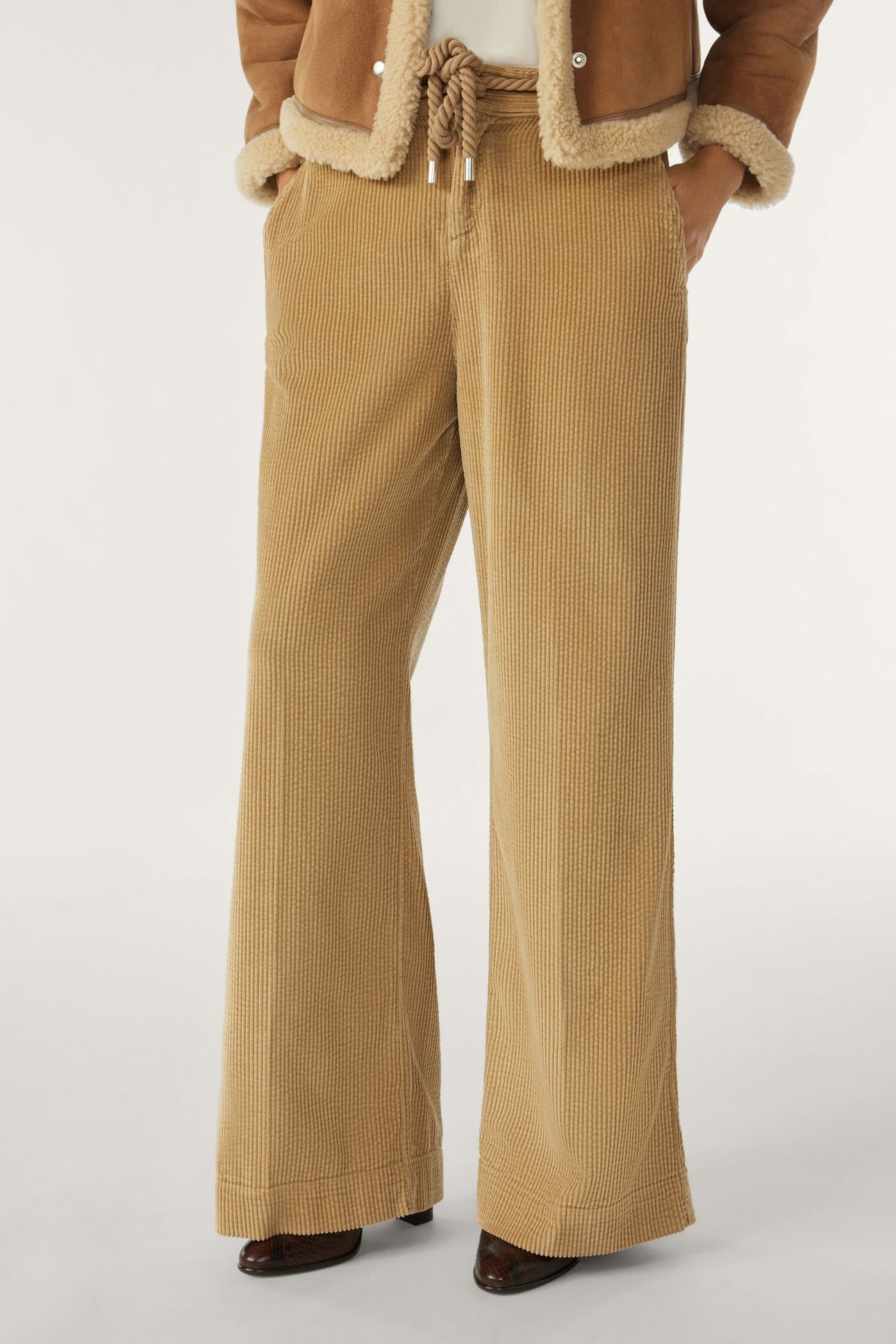 WIDE TROUSERS BEIGE 3