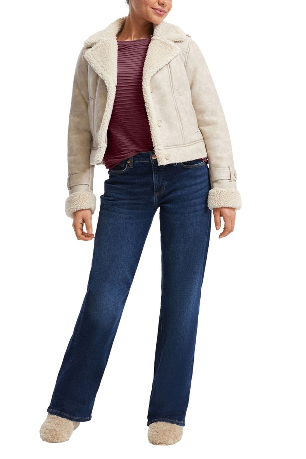 S.OLIVER-QS PULLOVER BURGUNDY 4