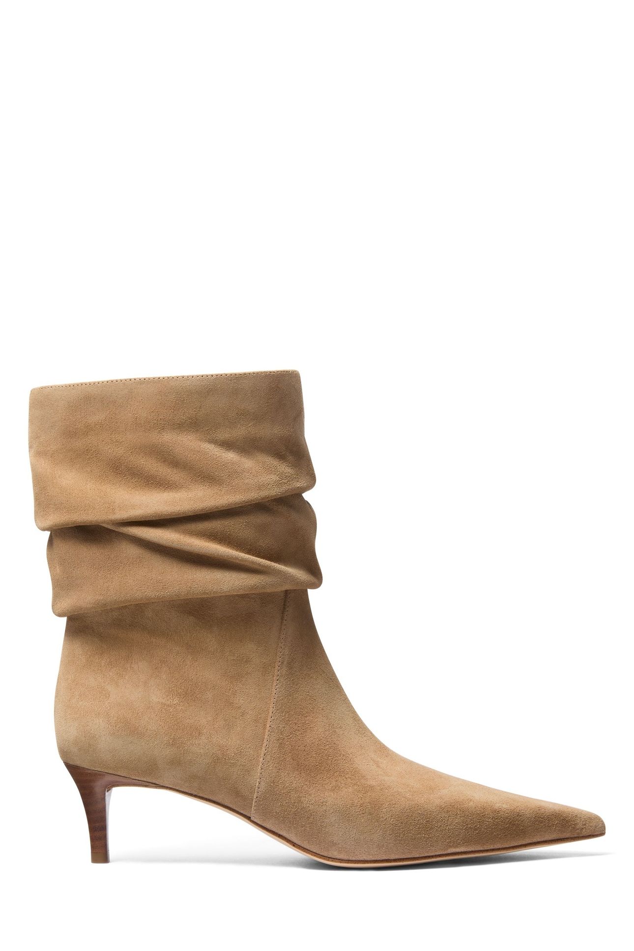 DAWN HEELED BOOTIE CAMEL 1