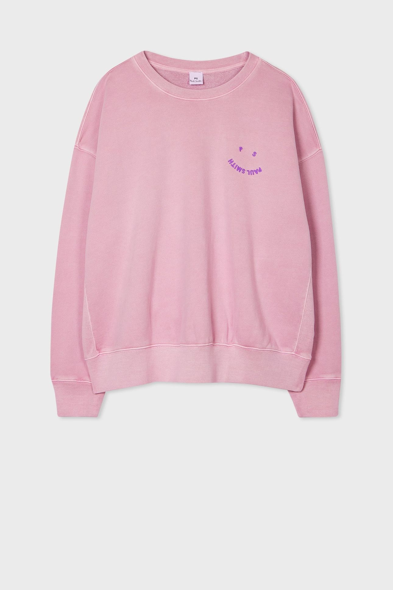WOMENS SWEATSHIRT PS HAPPY LIGHT PURPLE 1