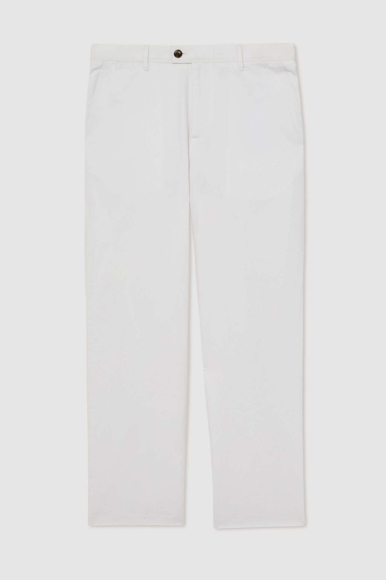 COTTON RELAXED FIT TROUSER WHITE 4