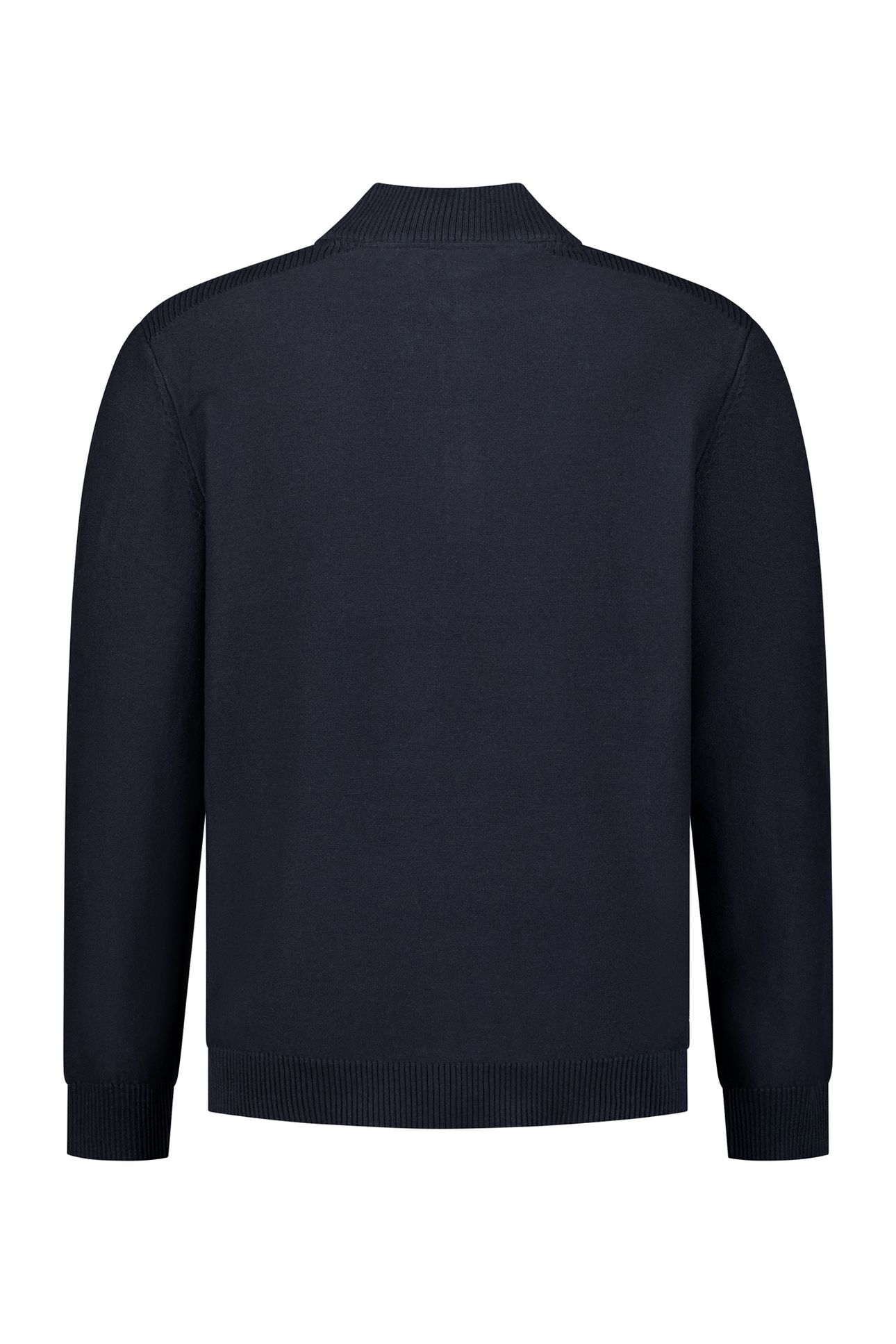 PULLOVER HALF ZIP SHOULDER DETAIL DARK NIGHT 3
