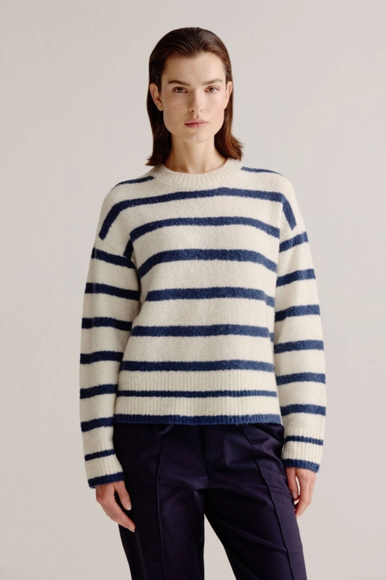 LORENA SWEATER NAVY STRIPE 2