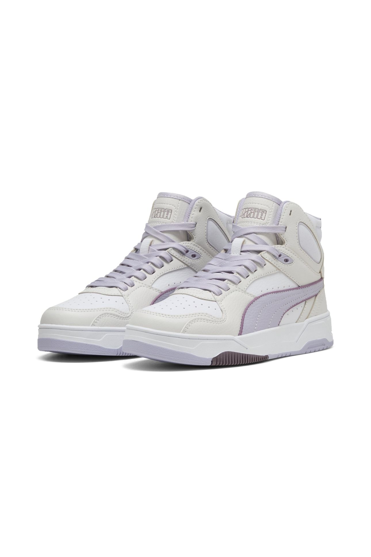 UNISEX RBD BREAK MID FEATHER GRAY-LILAC CRUSH-WHITE 3