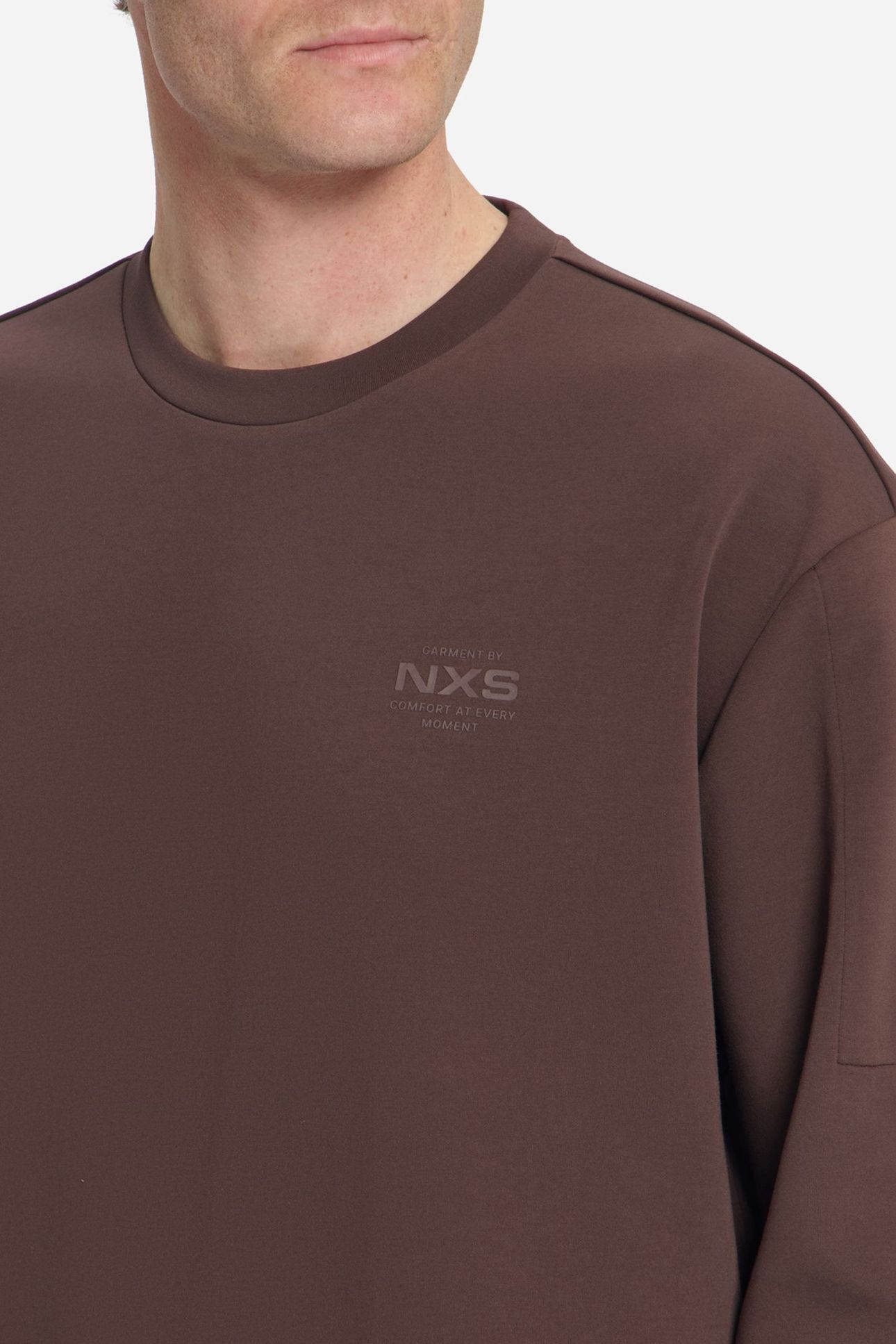 SWEATER CREWNECK DARK BROWN 7