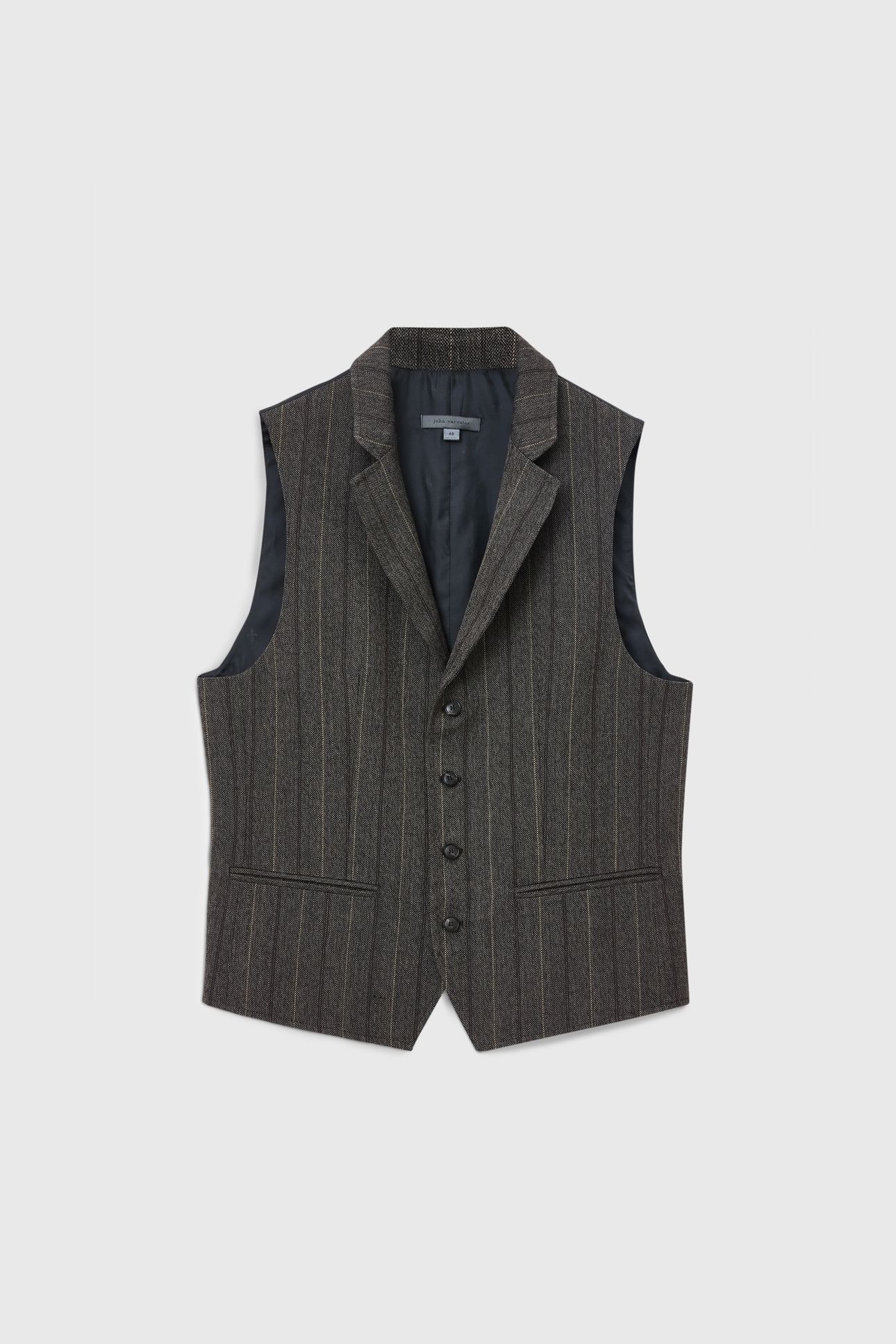 ARENAS VEST DARK BROWN 2