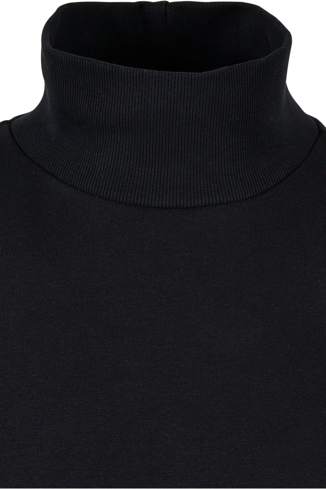 HIGH RIB NECK CREW BLACK 9
