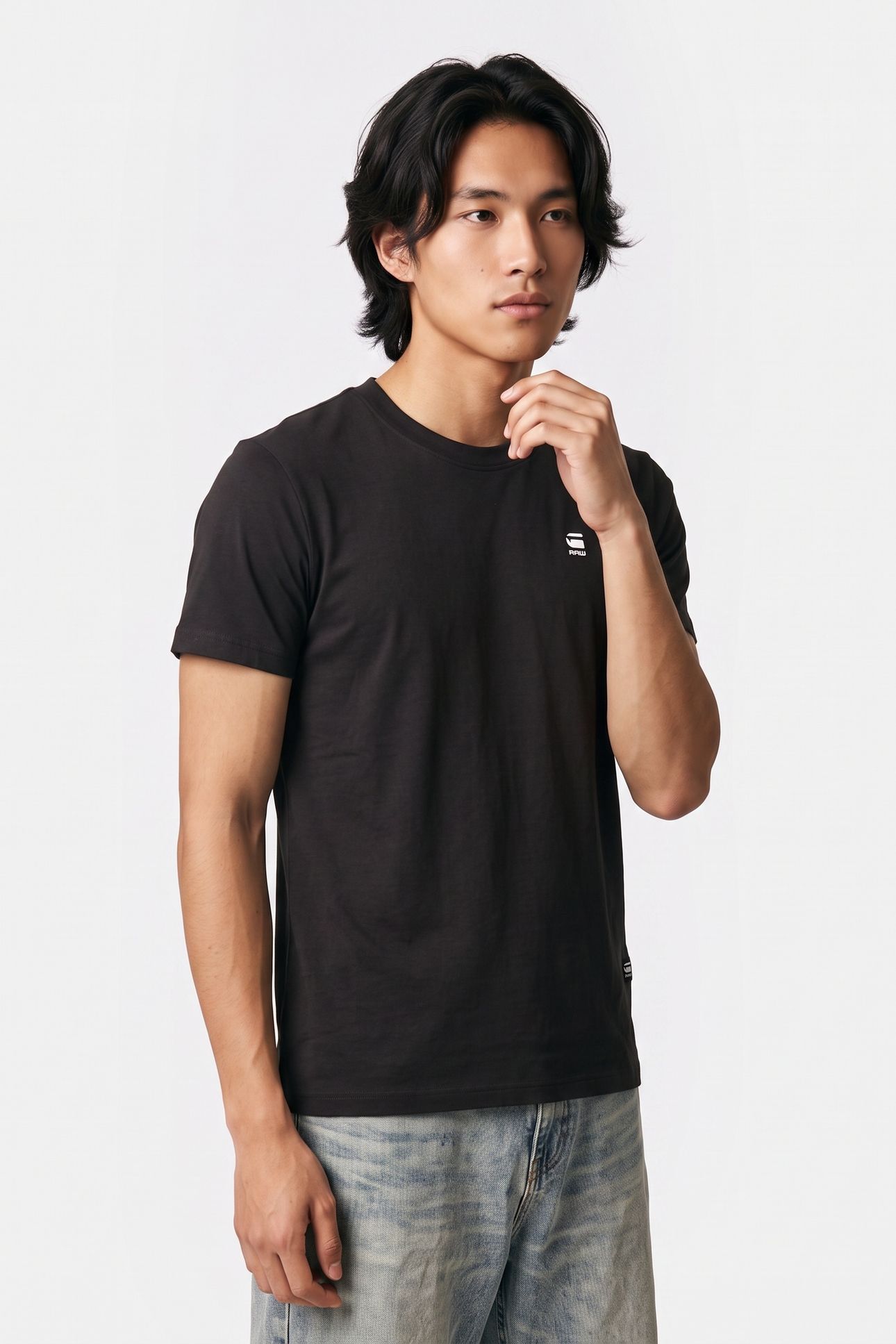 GRAW SLIM T-SHIRT BLACK 1