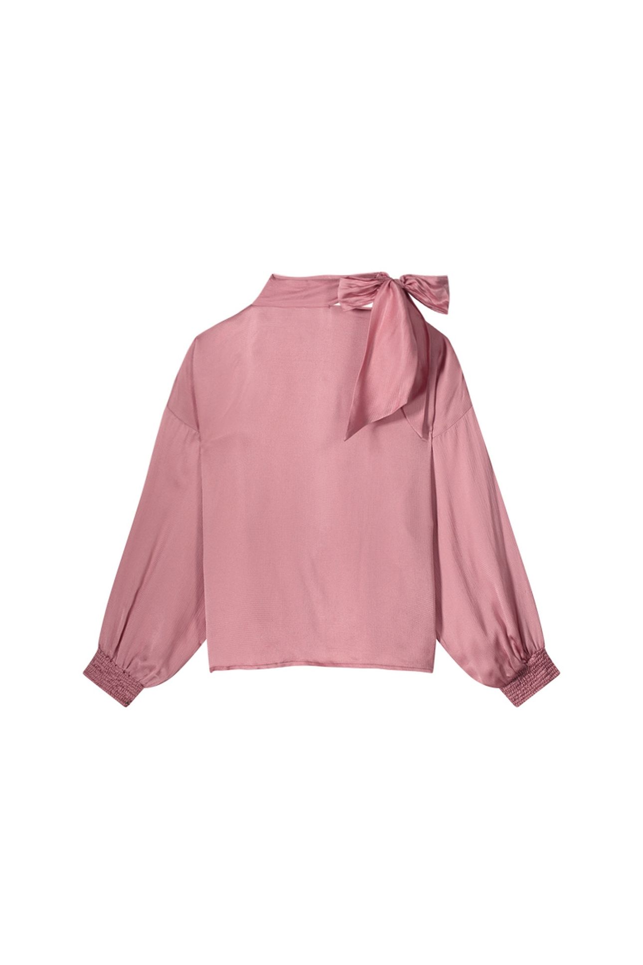 TOP SCARF HAMMERED VISCOSE ANTIQUE PINK 3