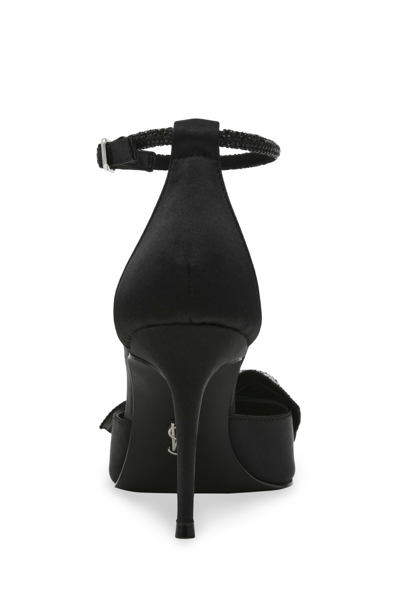 LILYANN-E SANDALS BLACK SATIN 4