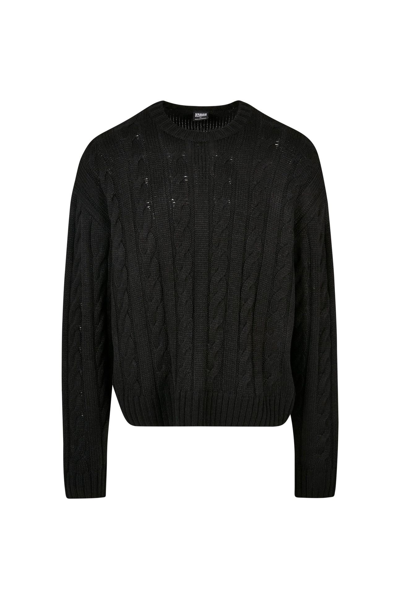 BOXY SWEATER BLACK 5