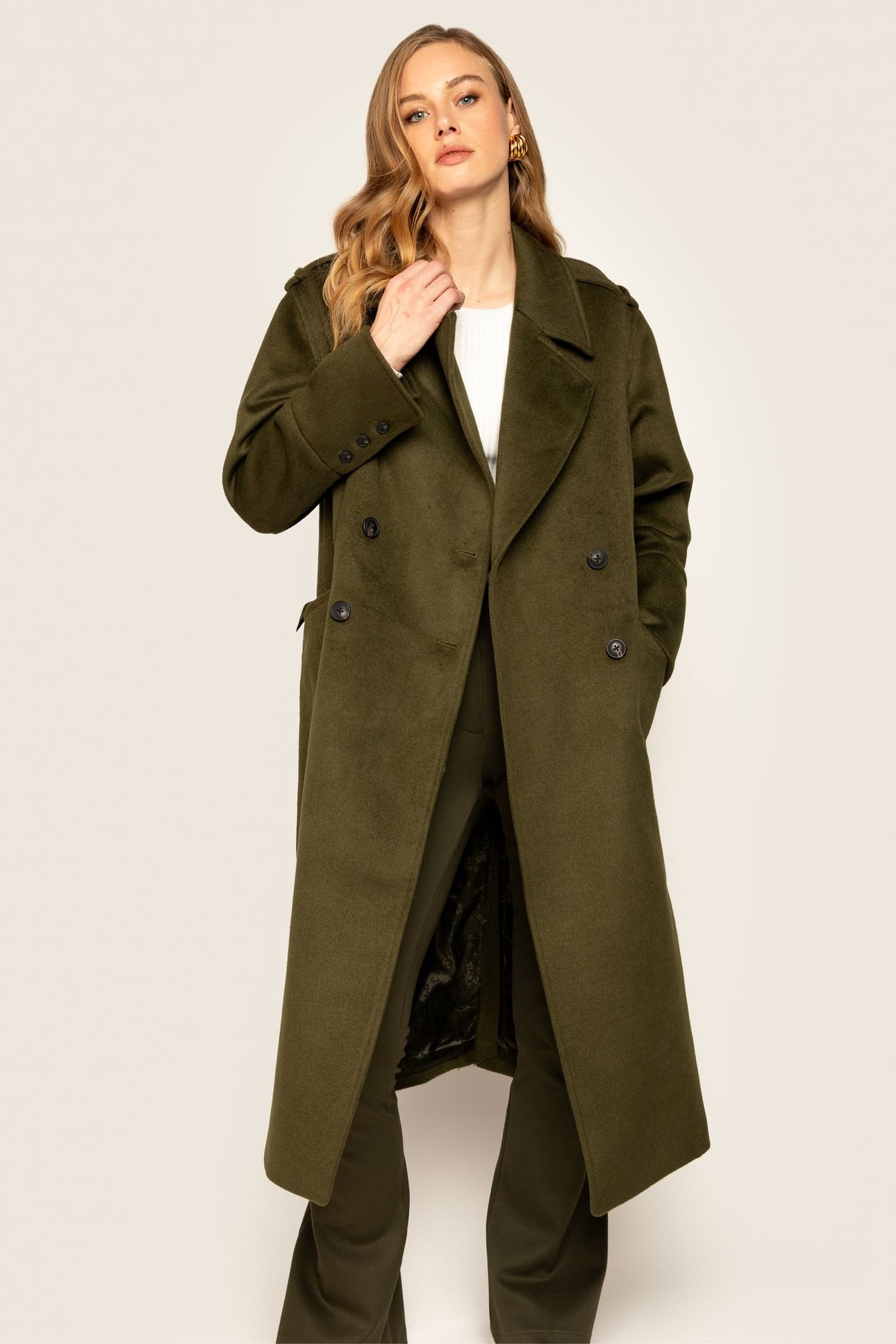 ODES COAT CYPRESS GREEN 1