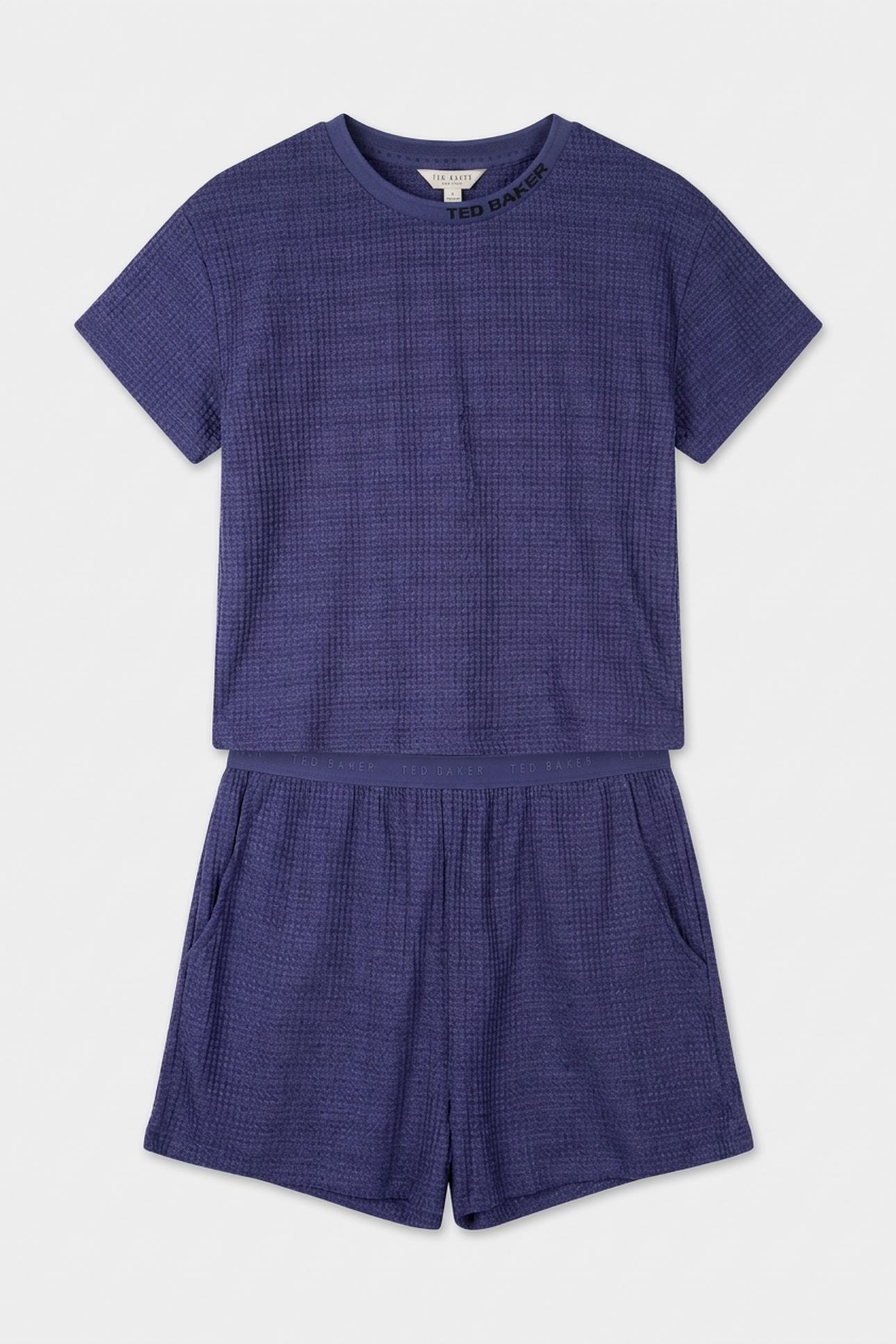 CEDAR T-SHIRT AND SHORT SET NAVY BLUE 3